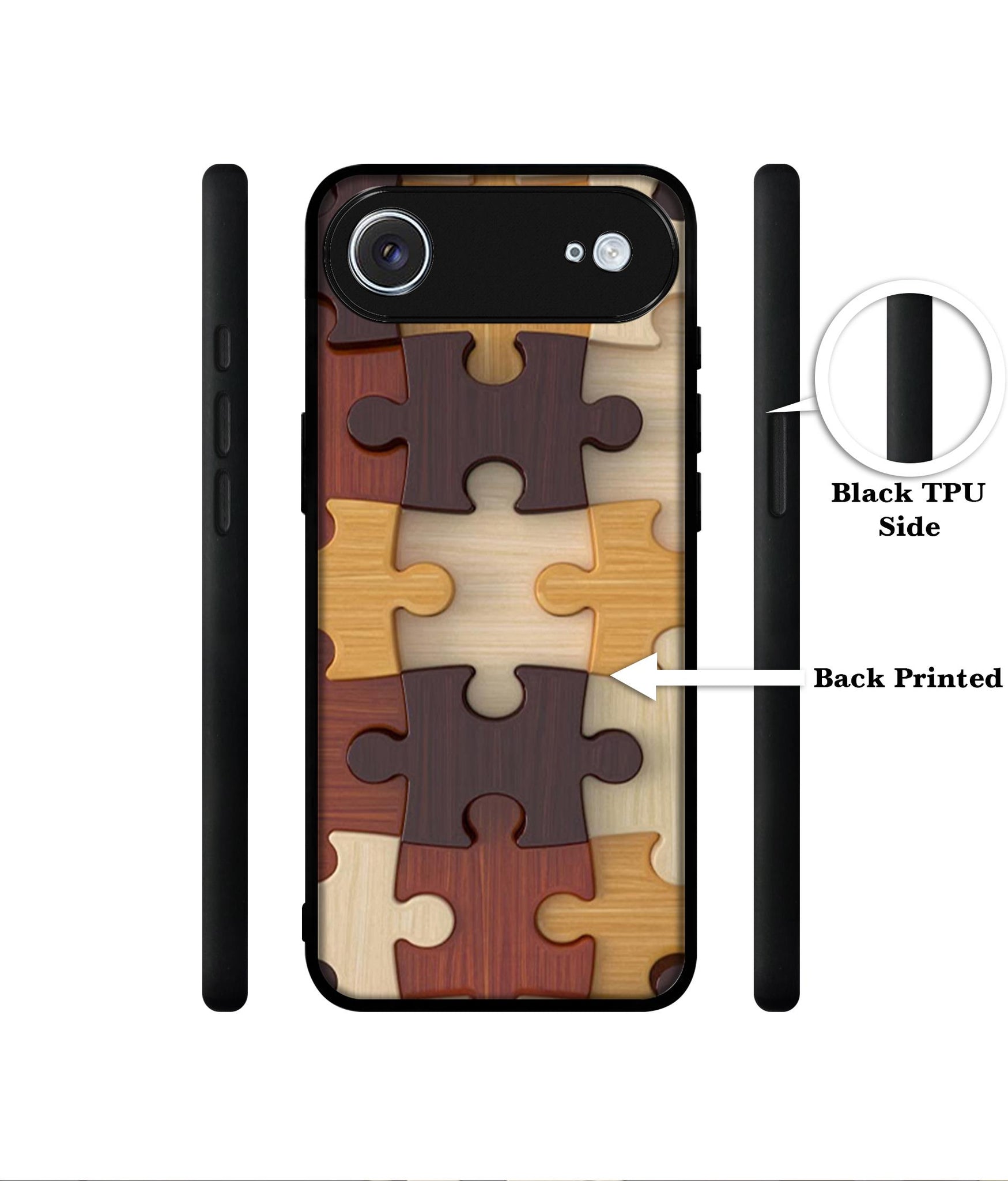 Puzzle Pattern Designer 2D Printed Back Case Cover for Apple iPhone 17 Air