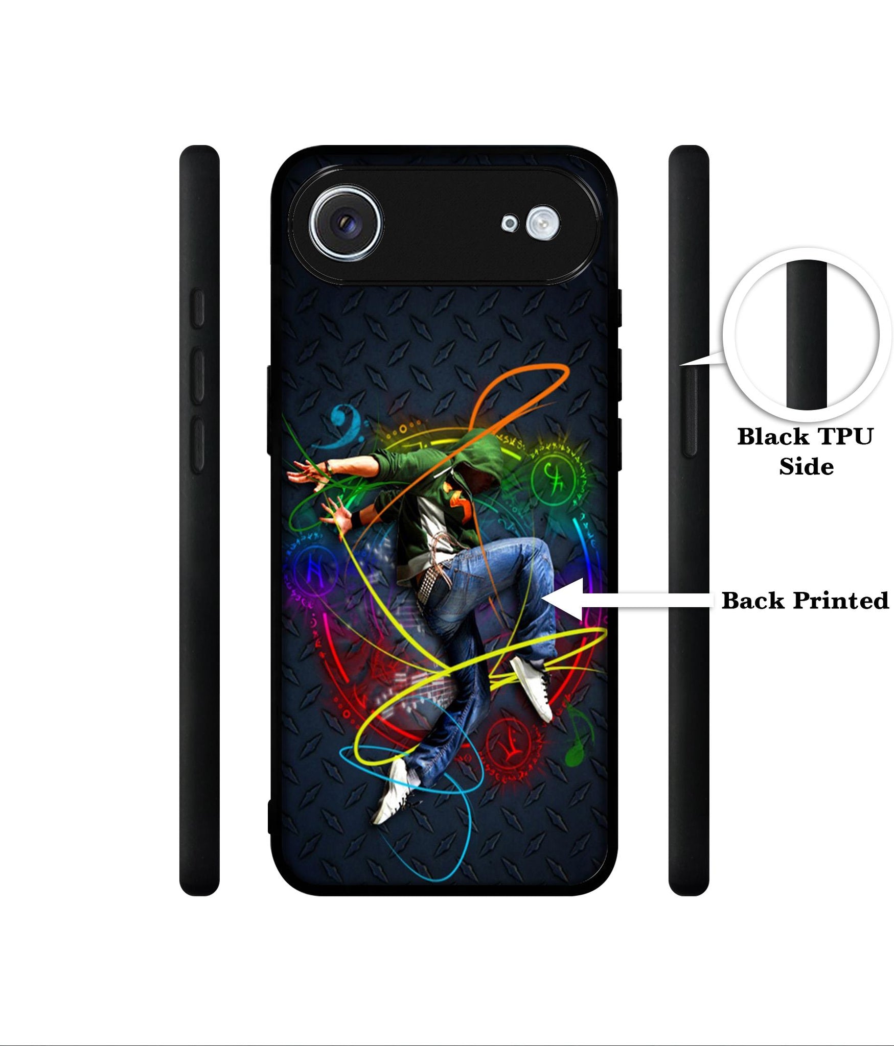 Boy With Music Designer 2D Printed Back Case Cover for Apple iPhone 17 Air