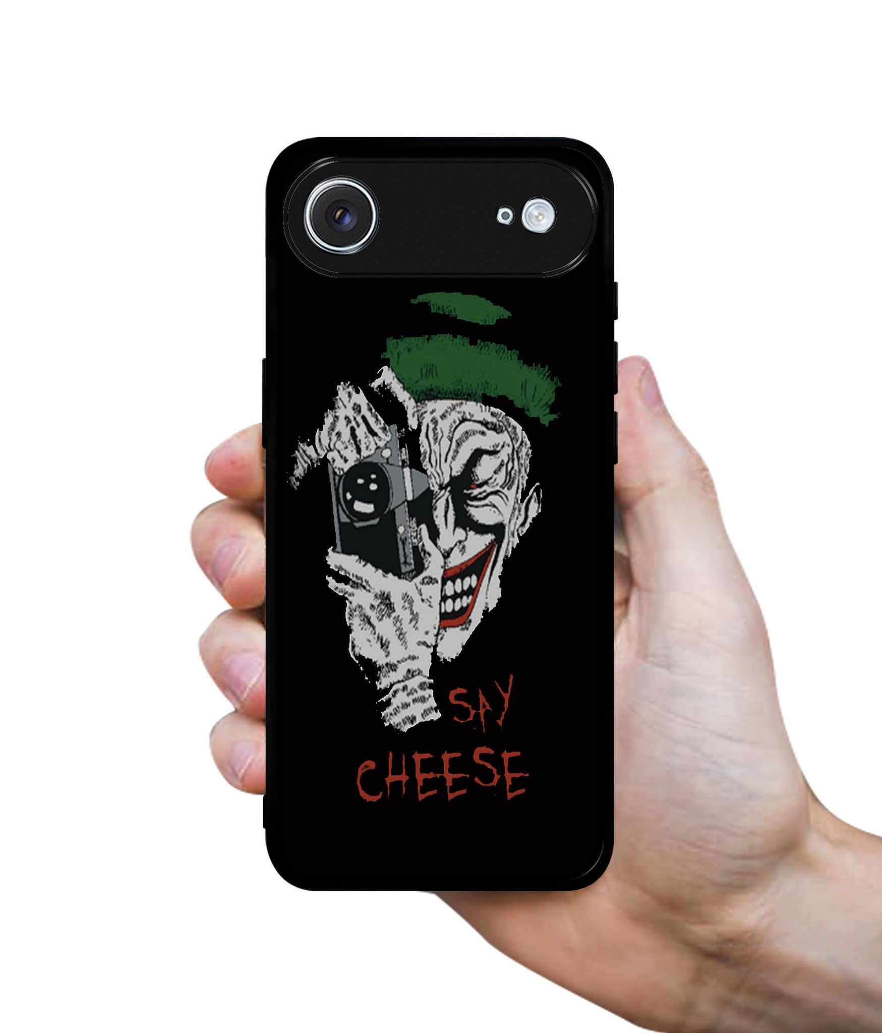 Joker Say Cheese Designer 2D Printed Back Case Cover for Apple iPhone 17 Air