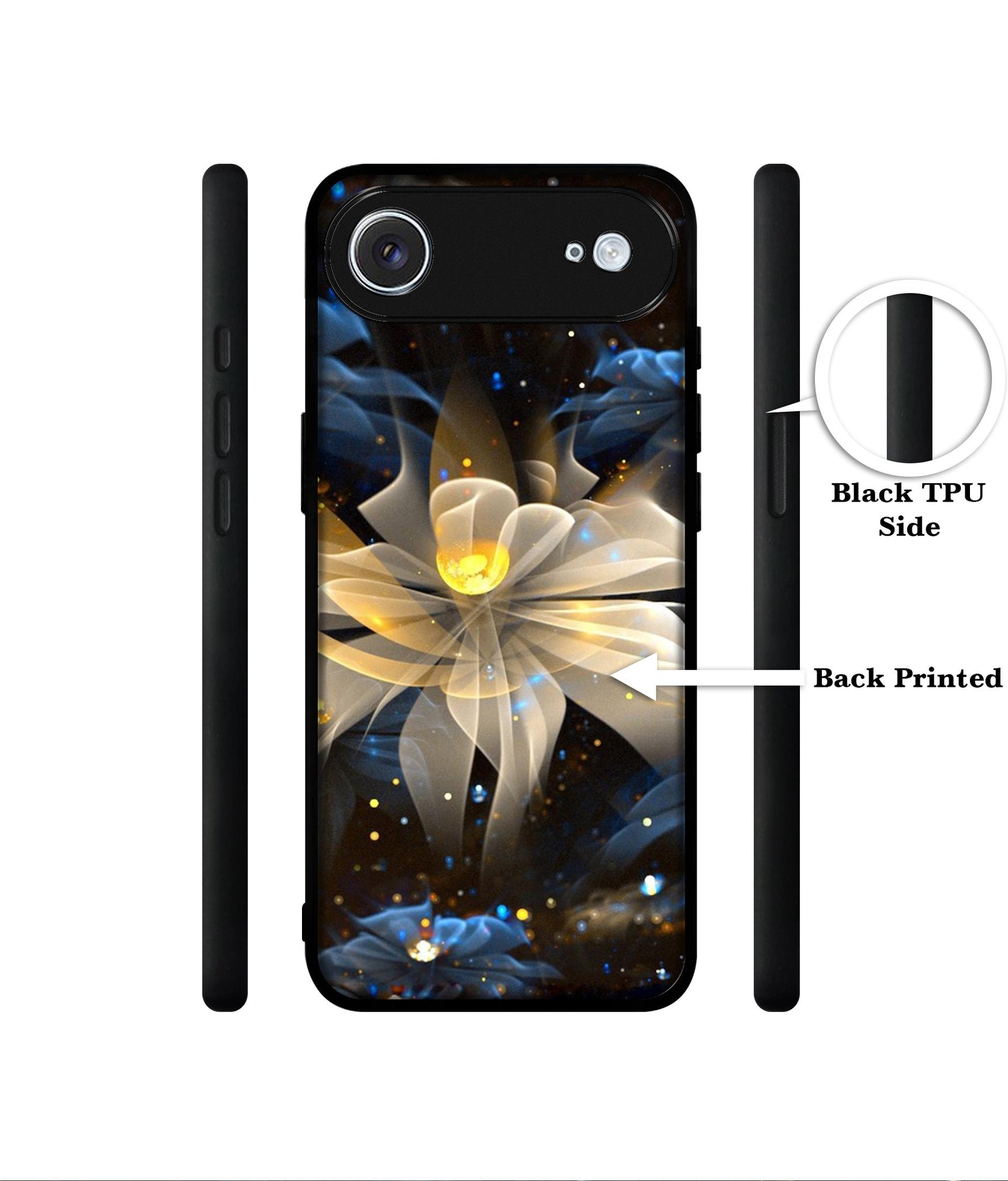 Art Flower Designer 2D Printed Back Case Cover for Apple iPhone 17 Air