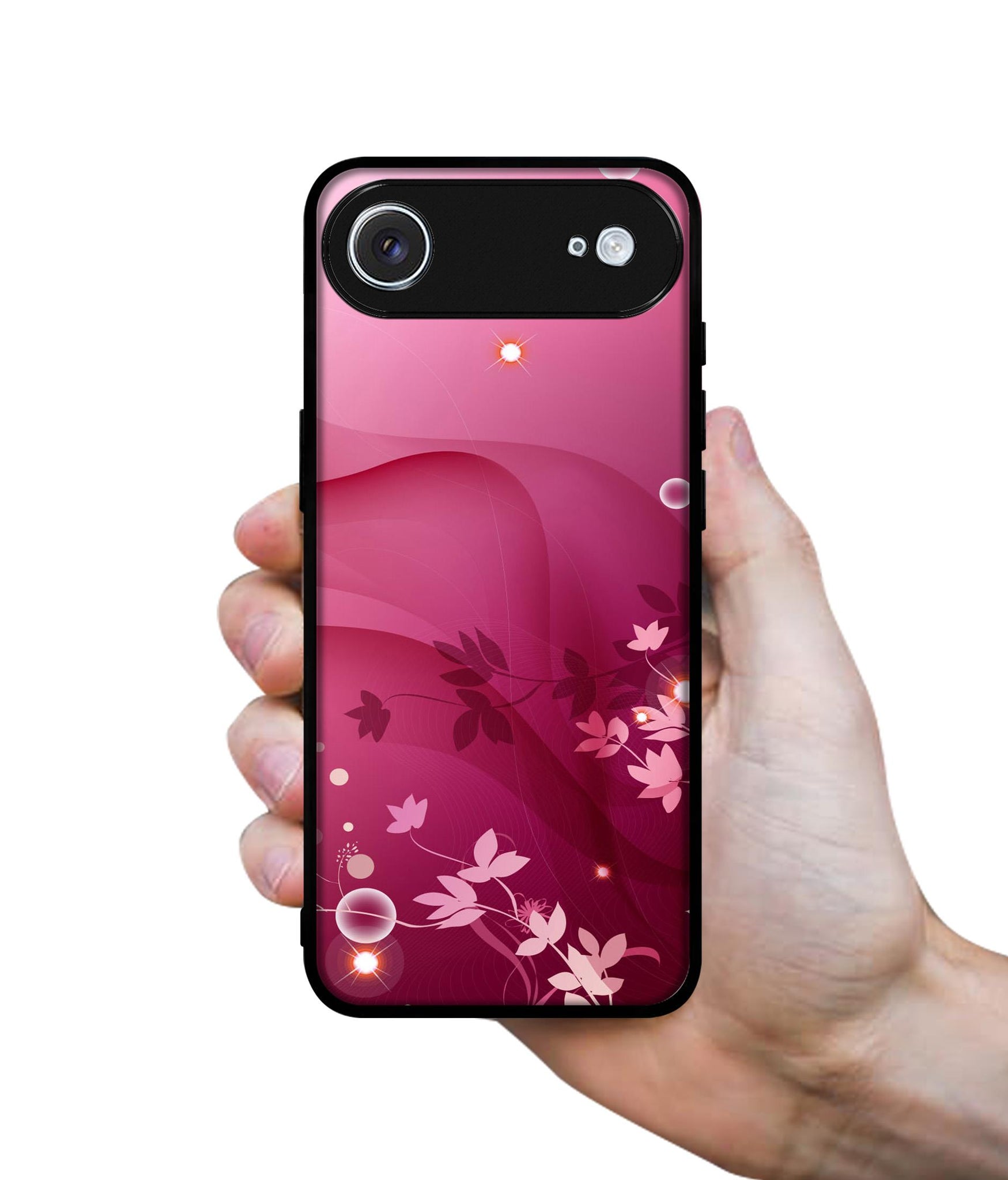 Pink Abstract Designer 2D Printed Back Case Cover for Apple iPhone 17 Air