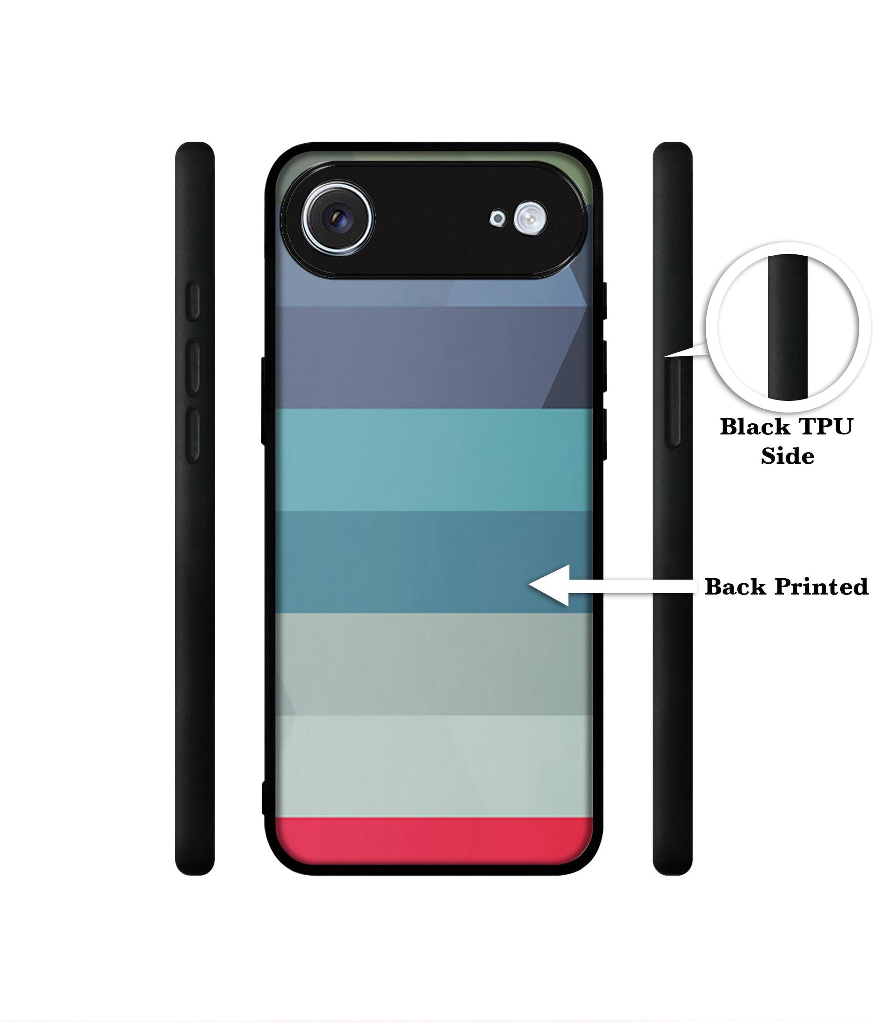 Colorful Lines Designer 2D Printed Back Case Cover for Apple iPhone 17 Air