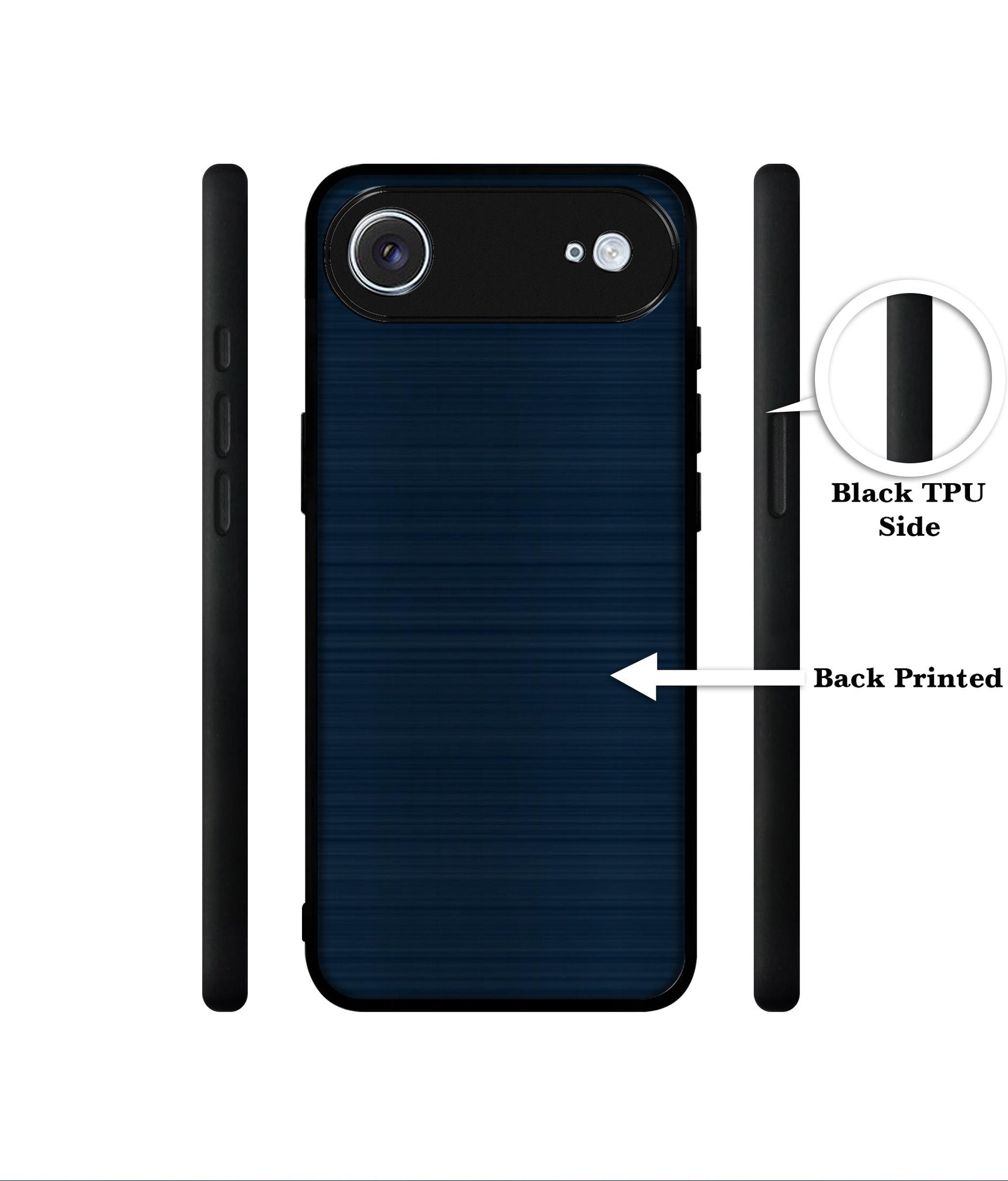 Blue Line Designer 2D Printed Back Case Cover for Apple iPhone 17 Air