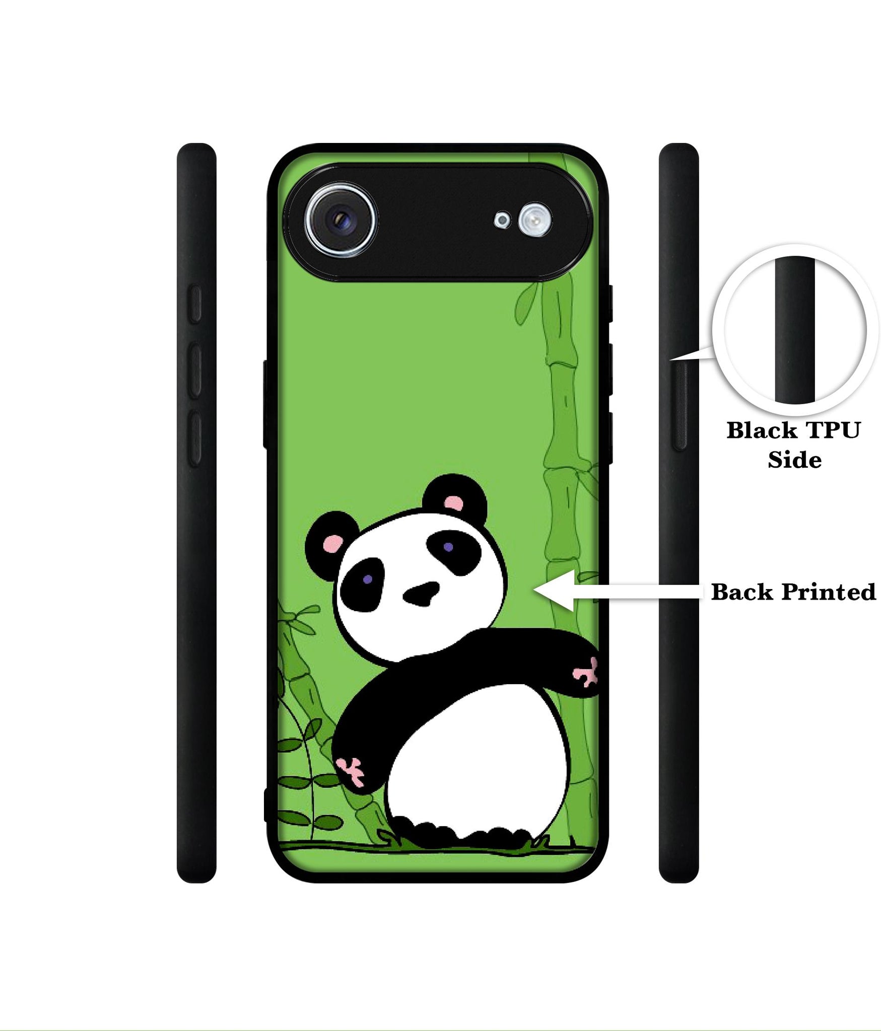 Panda with Bamboo Designer 2D Printed Back Case Cover for Apple iPhone 17 Air