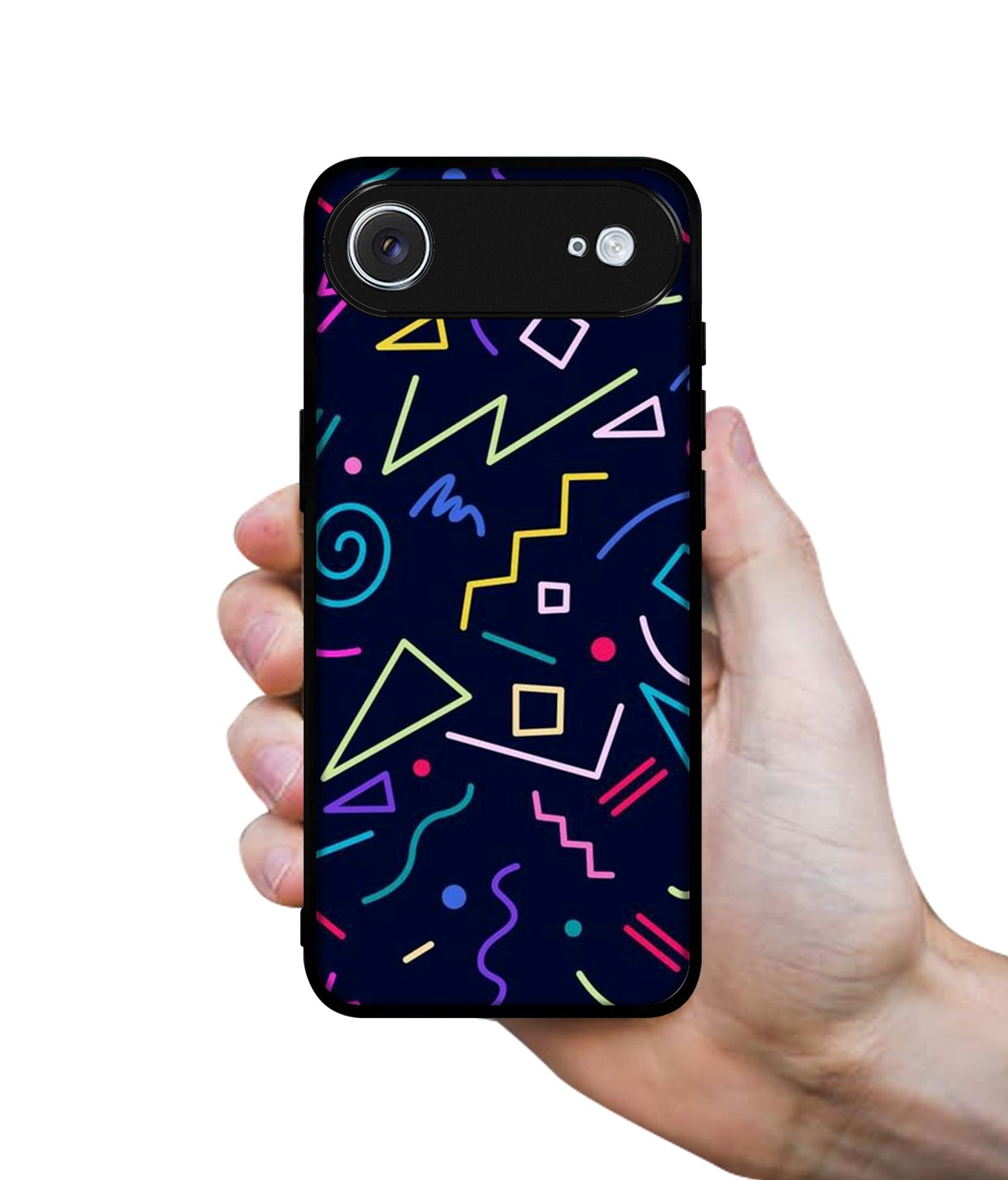 Retro Abstract Designer 2D Printed Back Case Cover for Apple iPhone 17 Air