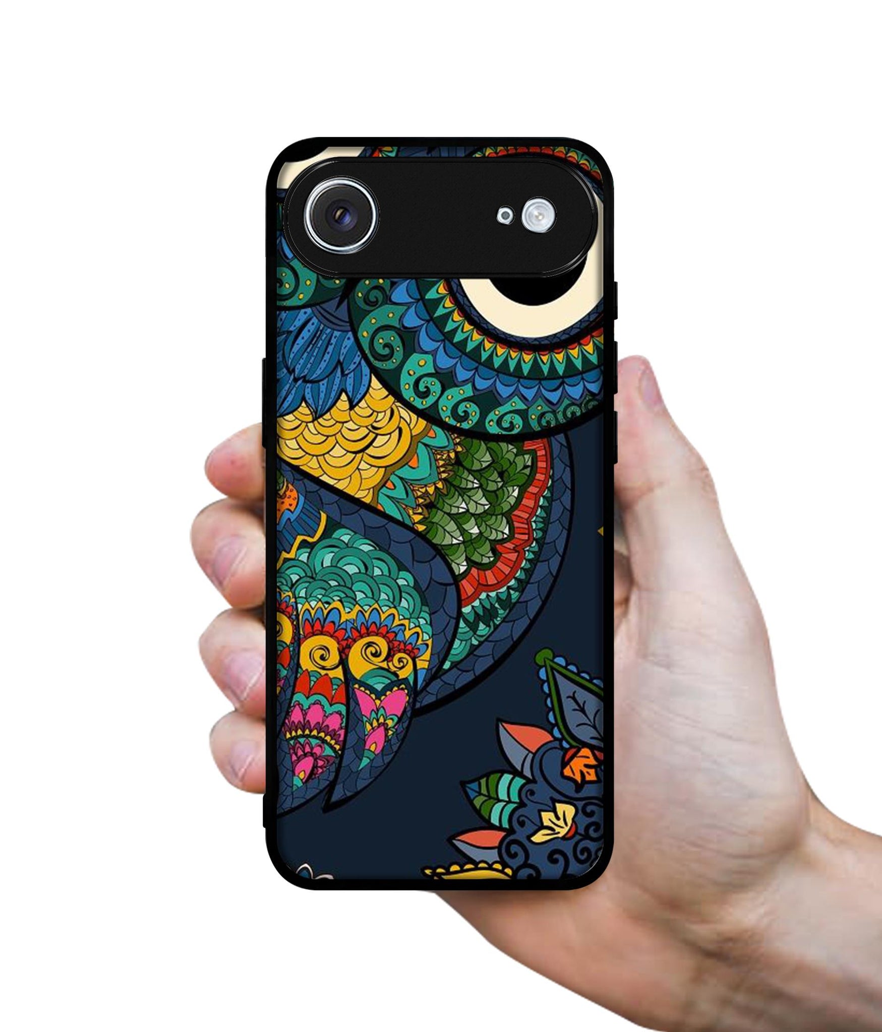 Owl Illustration Designer 2D Printed Back Case Cover for Apple iPhone 17 Air