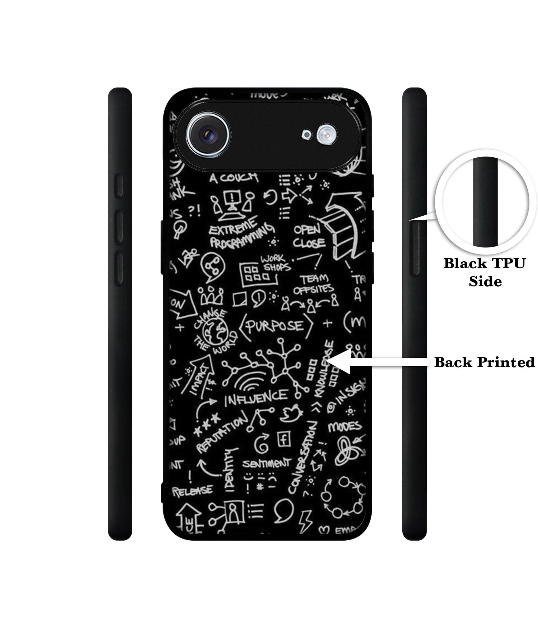 Formulas Designer 2D Printed Back Case Cover for Apple iPhone 17 Air