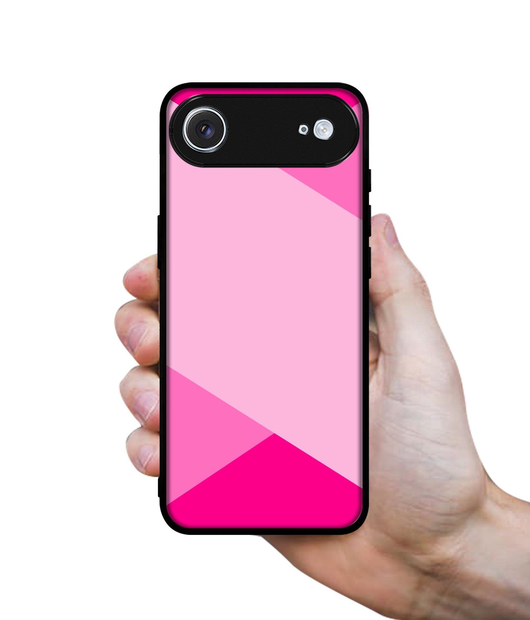 Pink Cross Vector Designer 2D Printed Back Case Cover for Apple iPhone 17 Air