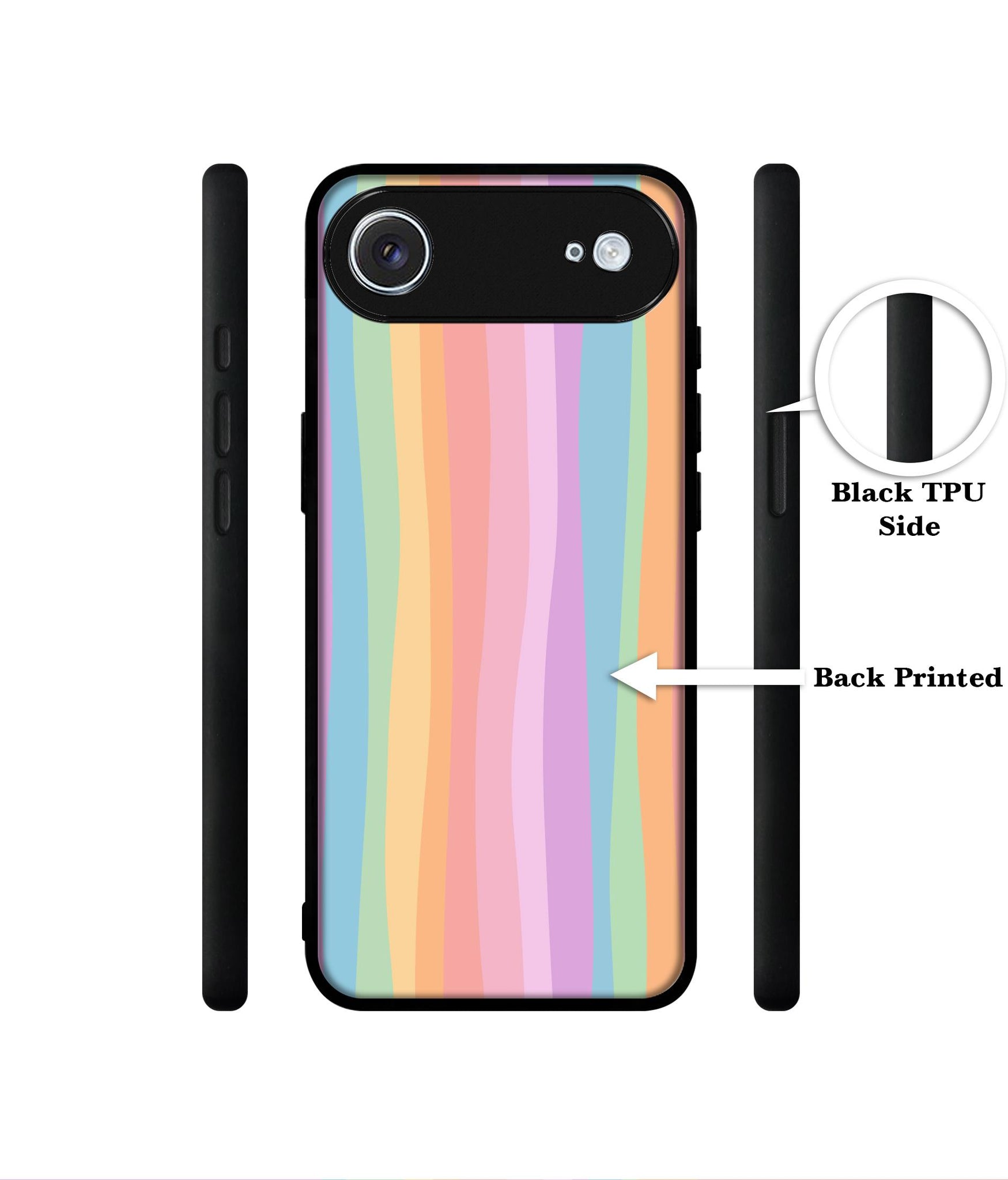 Cool Rainbow Designer 2D Printed Back Case Cover for Apple iPhone 17 Air