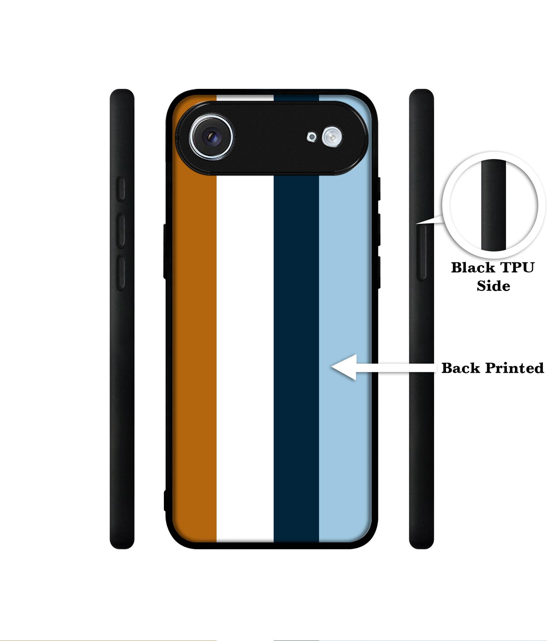 Color Stripes Designer 2D Printed Back Case Cover for Apple iPhone 17 Air