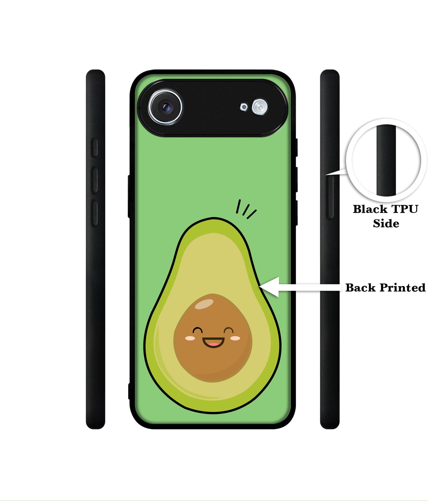 Avocados Designer 2D Printed Back Case Cover for Apple iPhone 17 Air