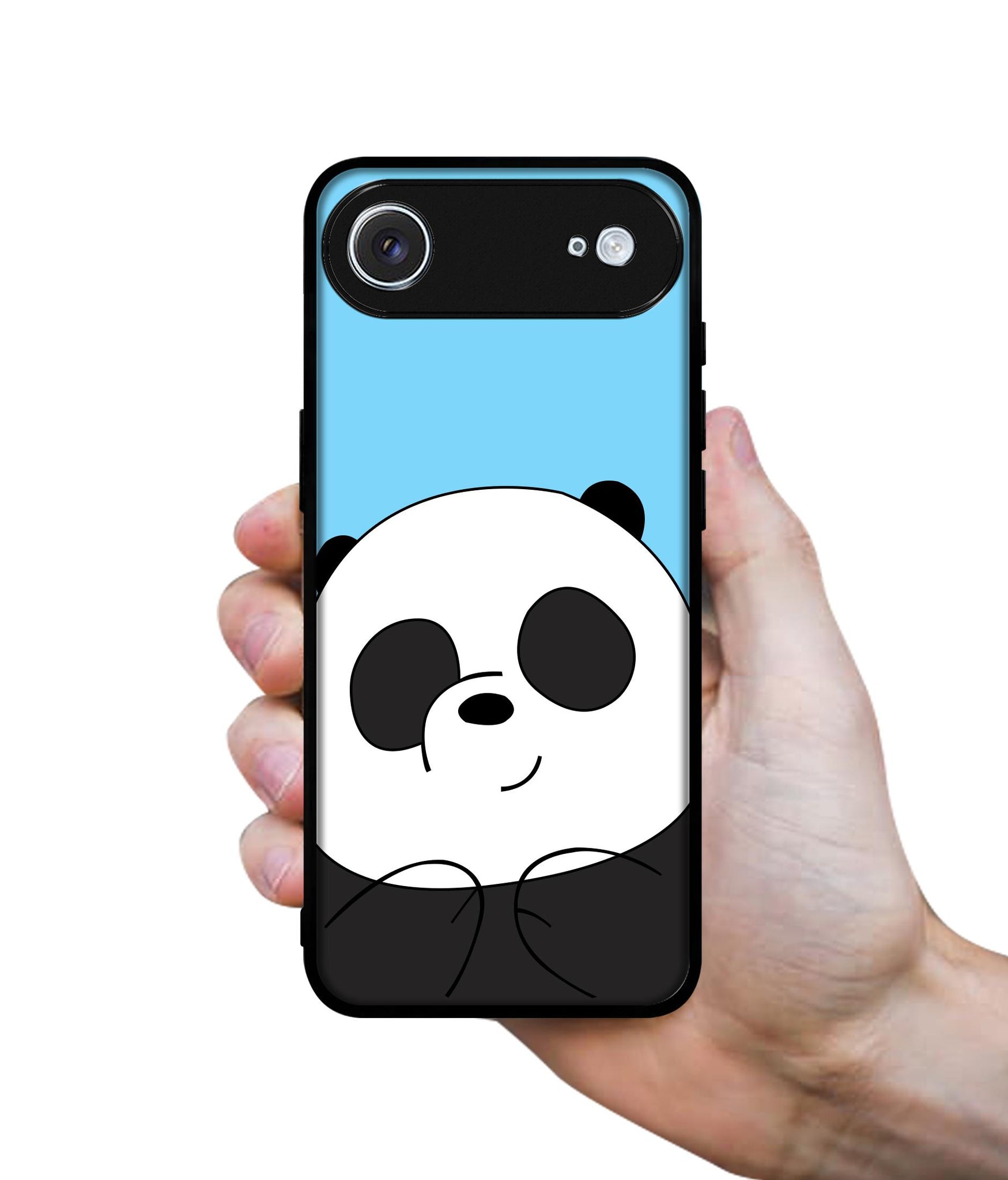 Cute Panda Designer 2D Printed Back Case Cover for Apple iPhone 17 Air