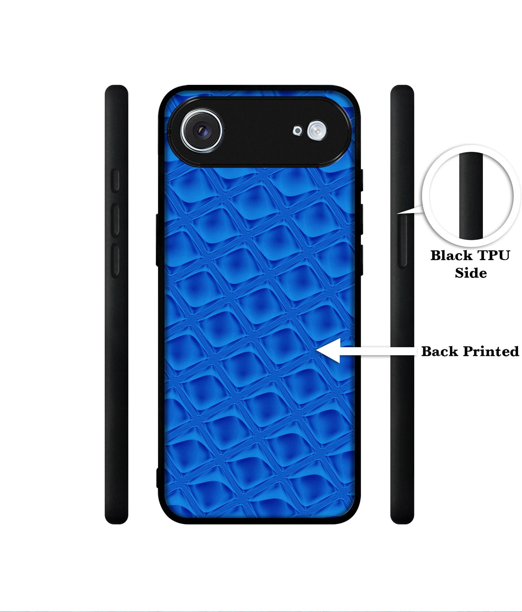 Blue Diamond Designer 2D Printed Back Case Cover for Apple iPhone 17 Air