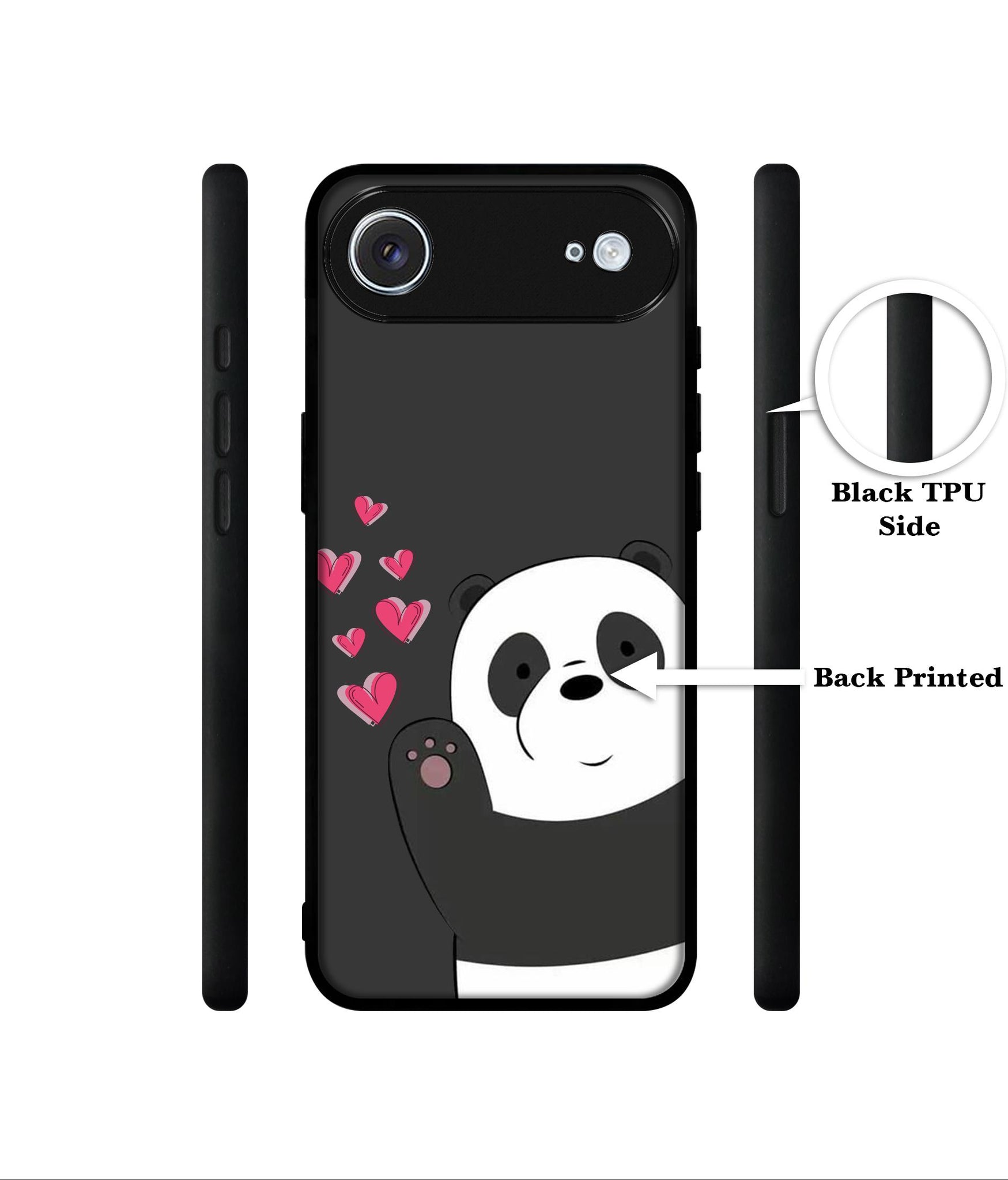 Love Panda Designer 2D Printed Back Case Cover for Apple iPhone 17 Air
