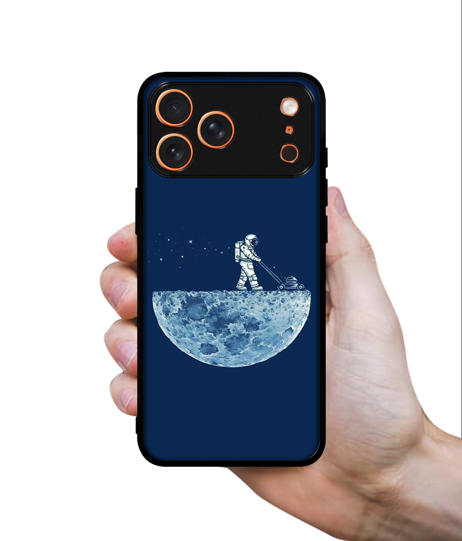 Moon Walk Designer 2D Printed Back Case Cover for Apple iPhone 17 Pro
