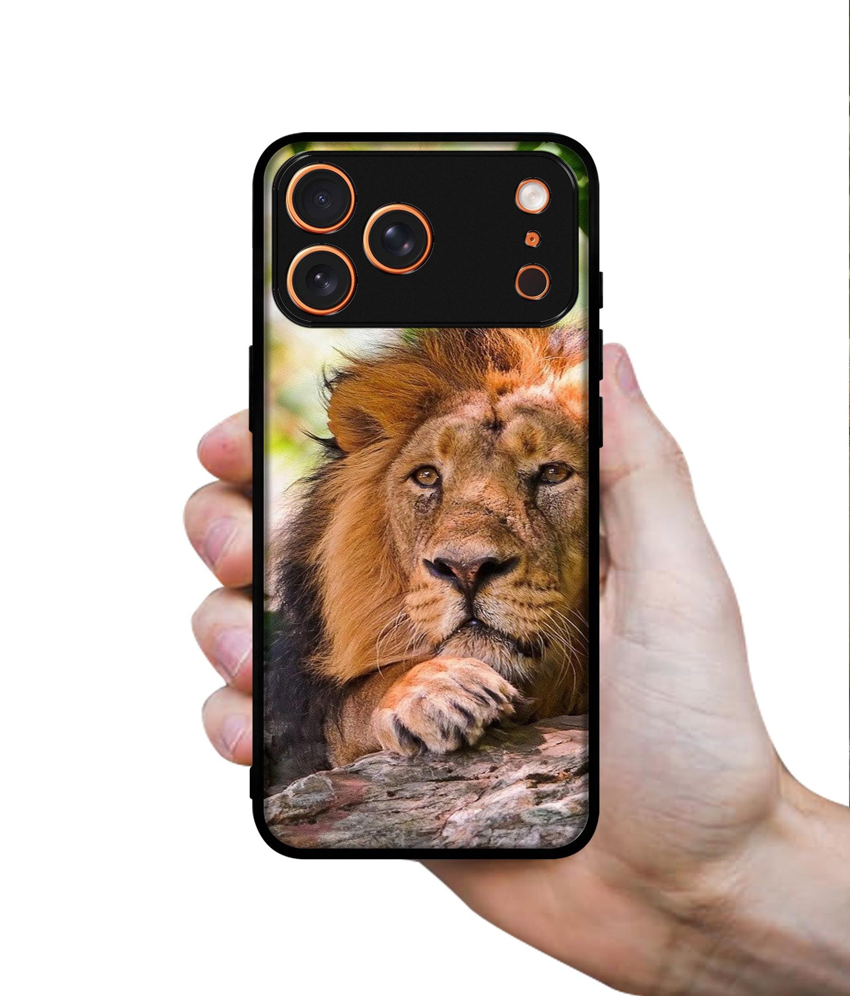 Tiger Pattern Print Designer 2D Printed Back Case Cover for Apple iPhone 17 Pro
