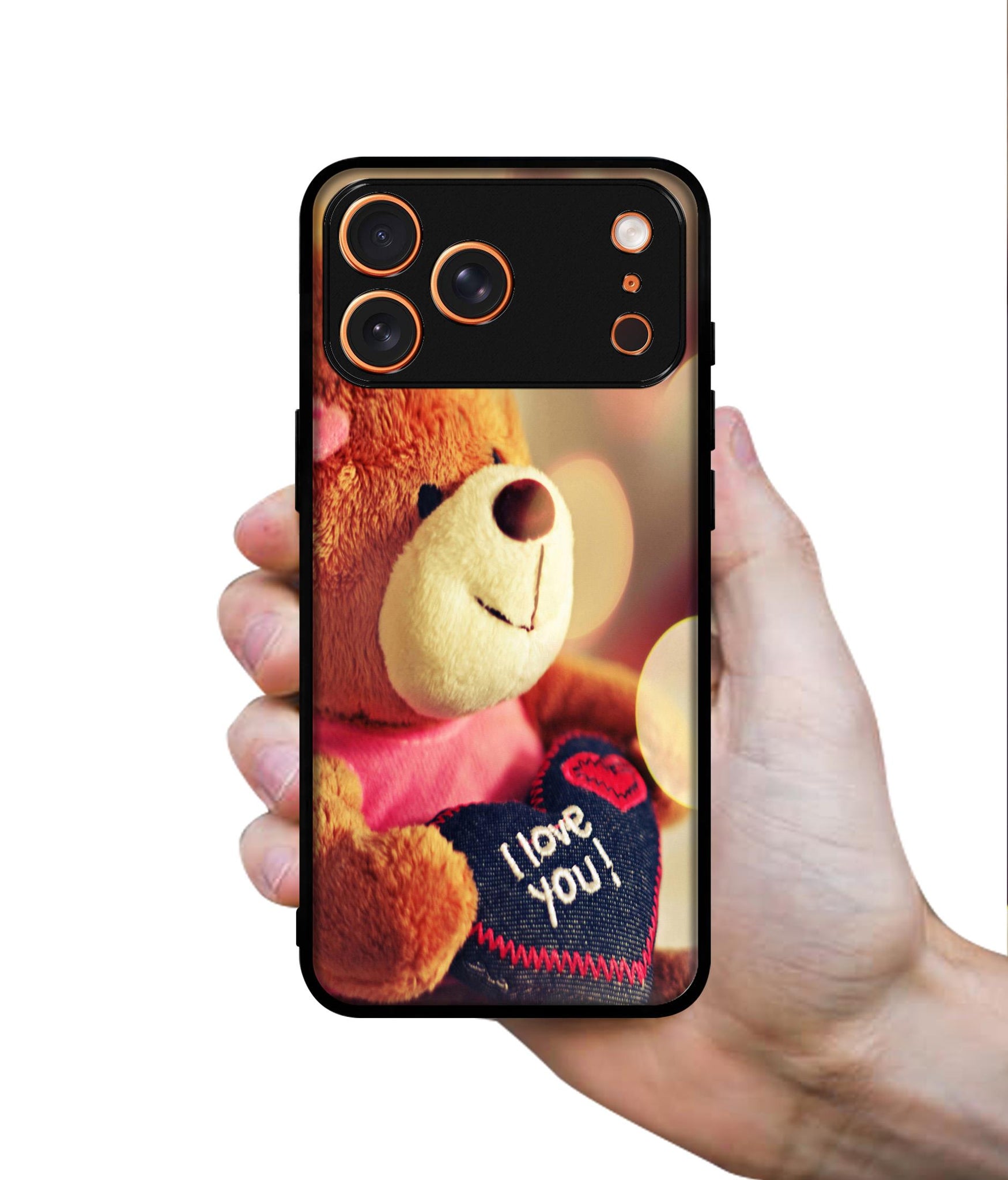 Teddy Bear Designer 2D Printed Back Case Cover for Apple iPhone 17 Pro