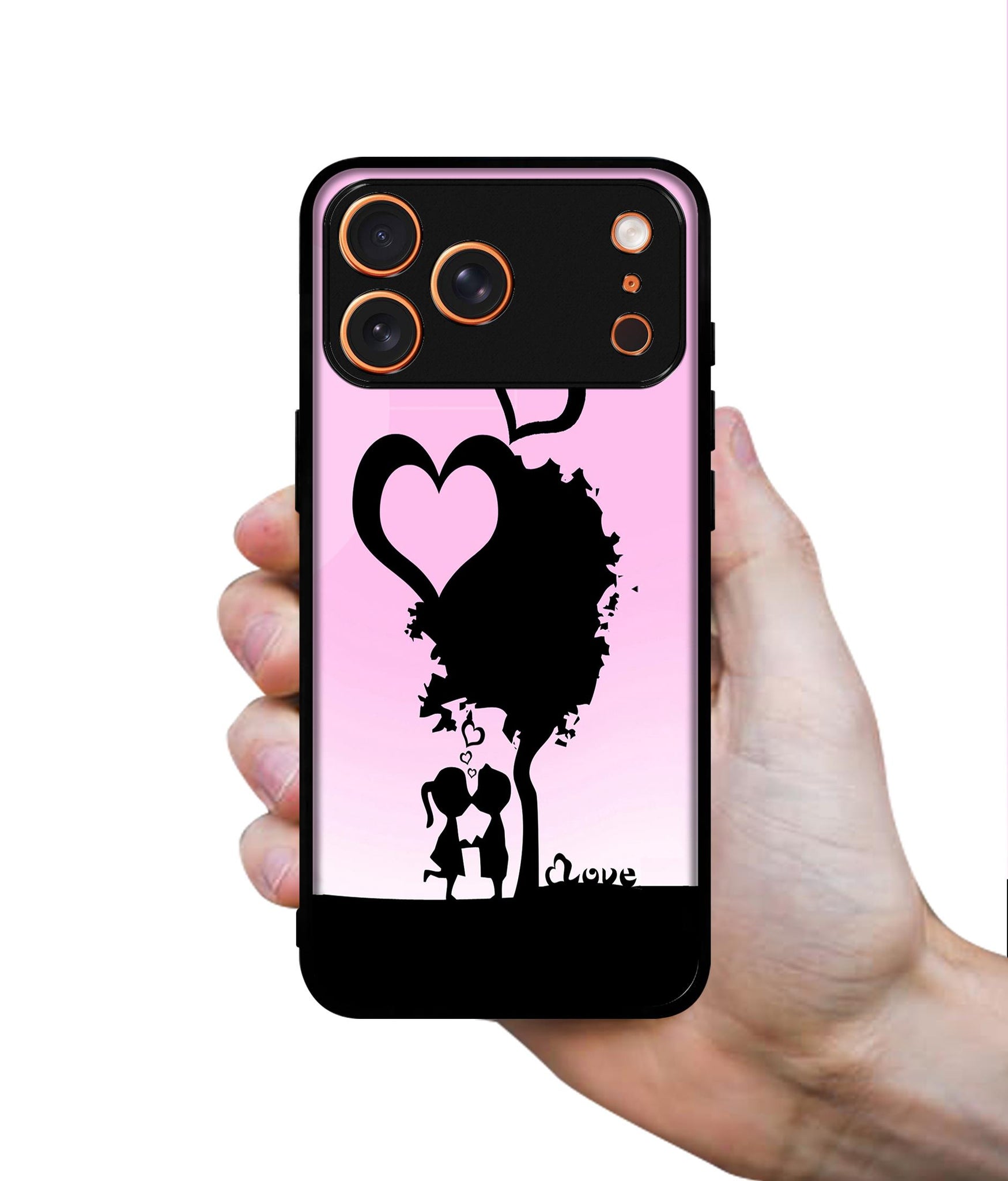 Sweet Love Designer 2D Printed Back Case Cover for Apple iPhone 17 Pro