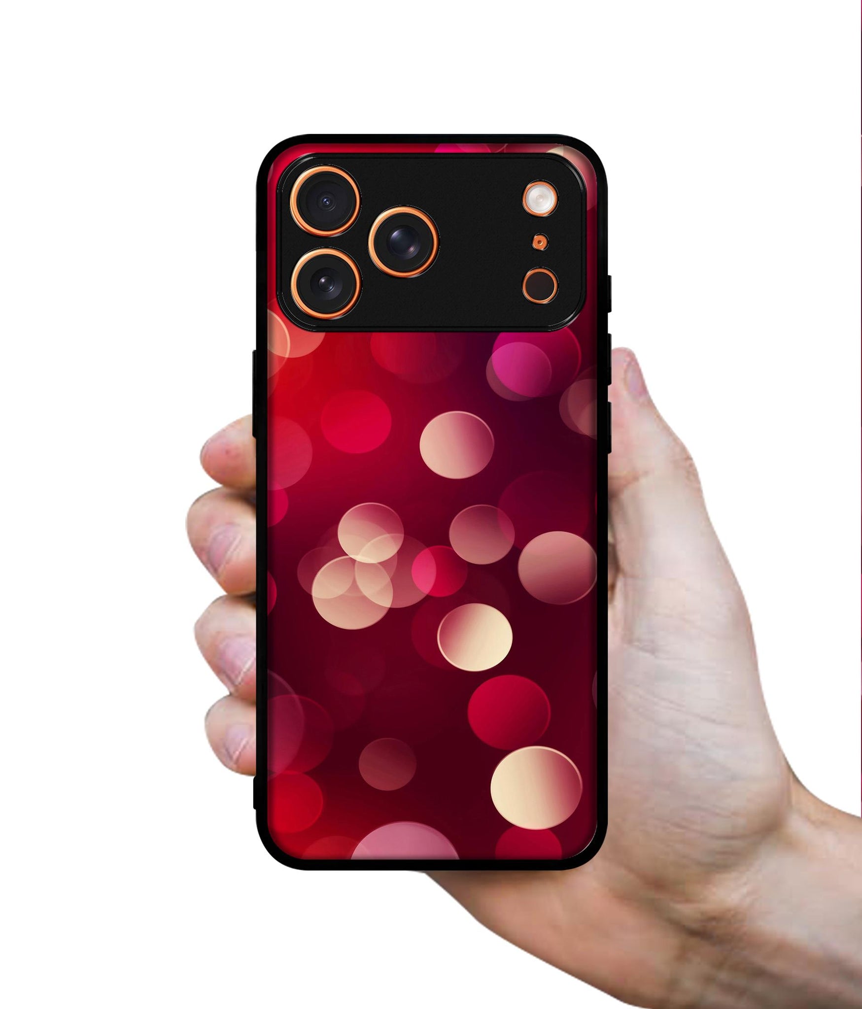 3D Circles Designer 2D Printed Back Case Cover for Apple iPhone 17 Pro