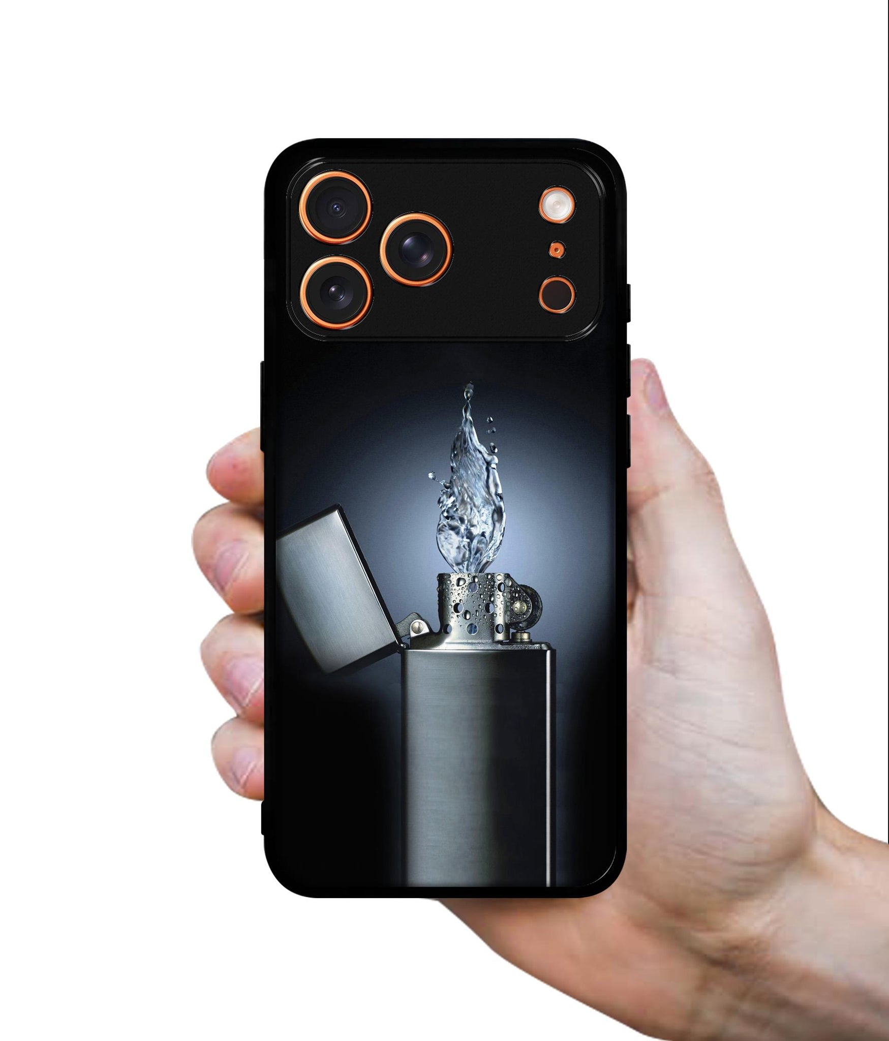 Water Lighter Designer 2D Printed Back Case Cover for Apple iPhone 17 Pro