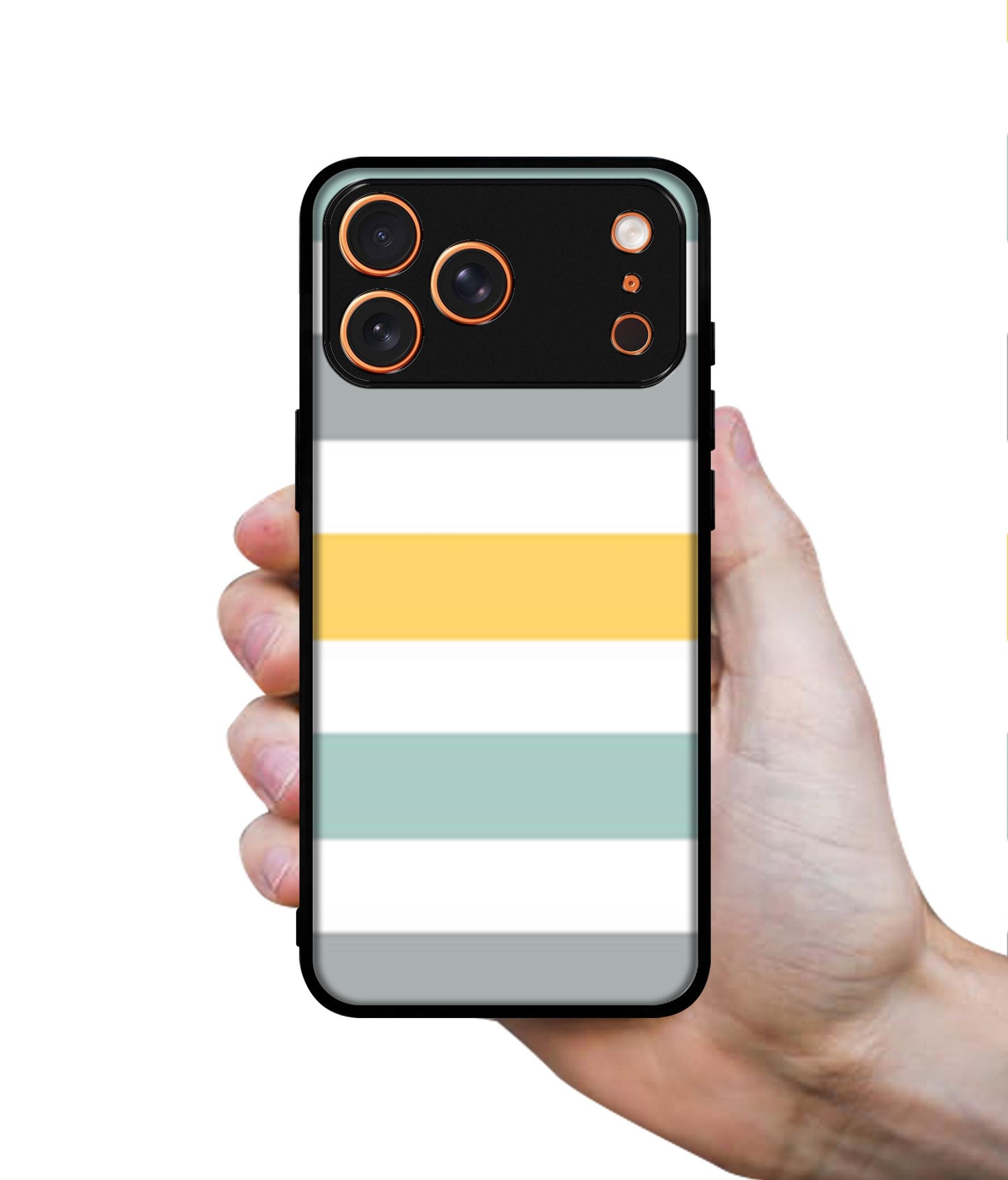 Line Texture Designer 2D Printed Back Case Cover for Apple iPhone 17 Pro