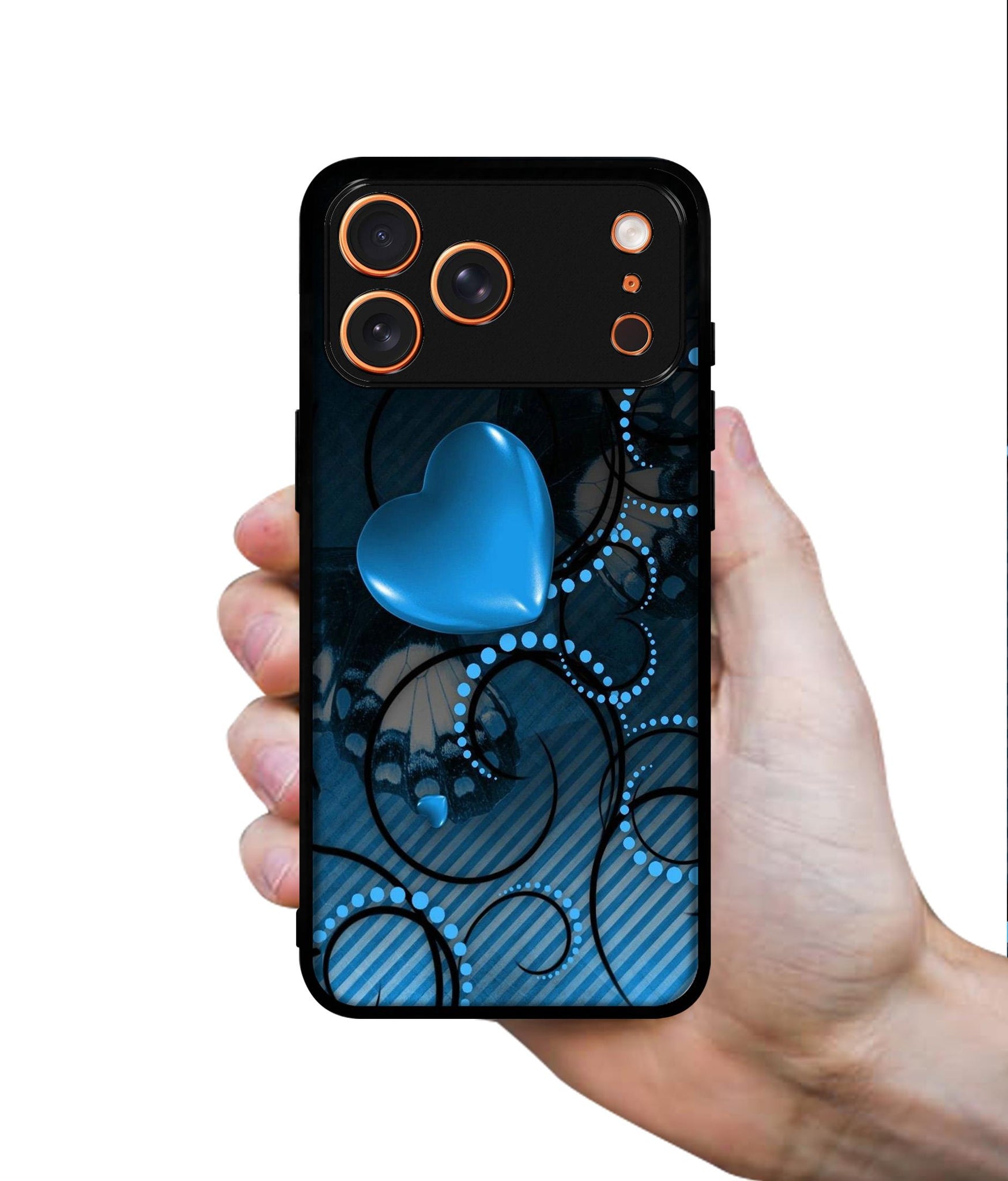 Hart Designer 2D Printed Back Case Cover for Apple iPhone 17 Pro