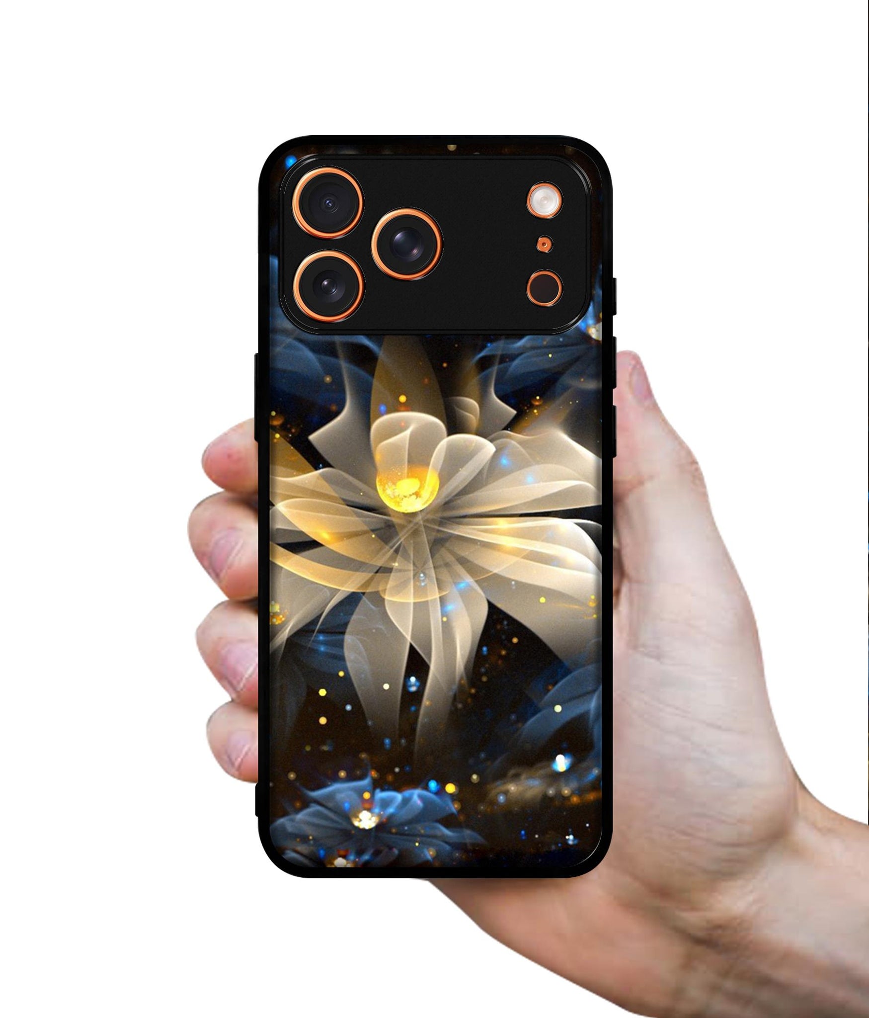 Art Flower Designer 2D Printed Back Case Cover for Apple iPhone 17 Pro