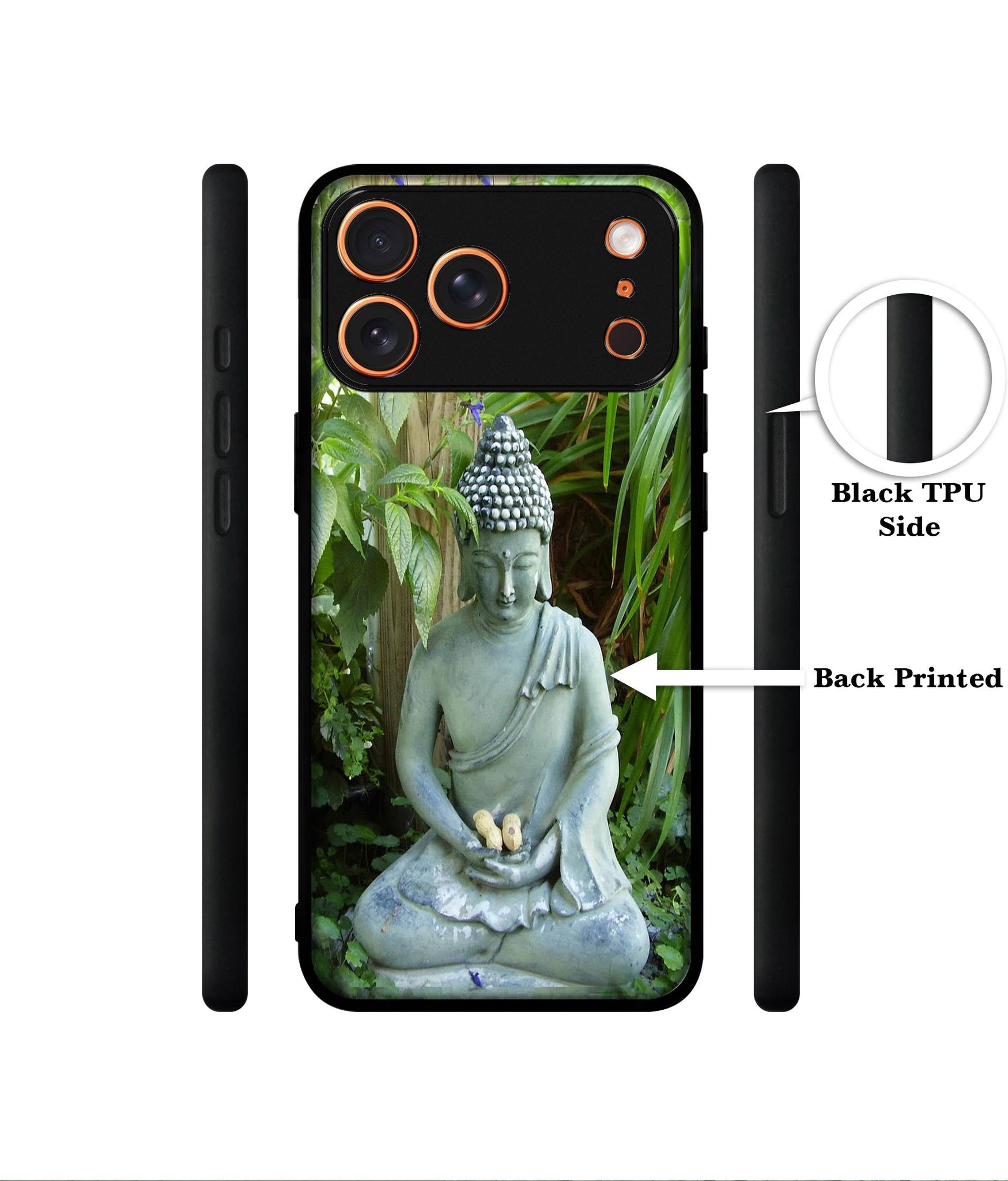 Buddhism Designer 2D Printed Back Case Cover for Apple iPhone 17 Pro