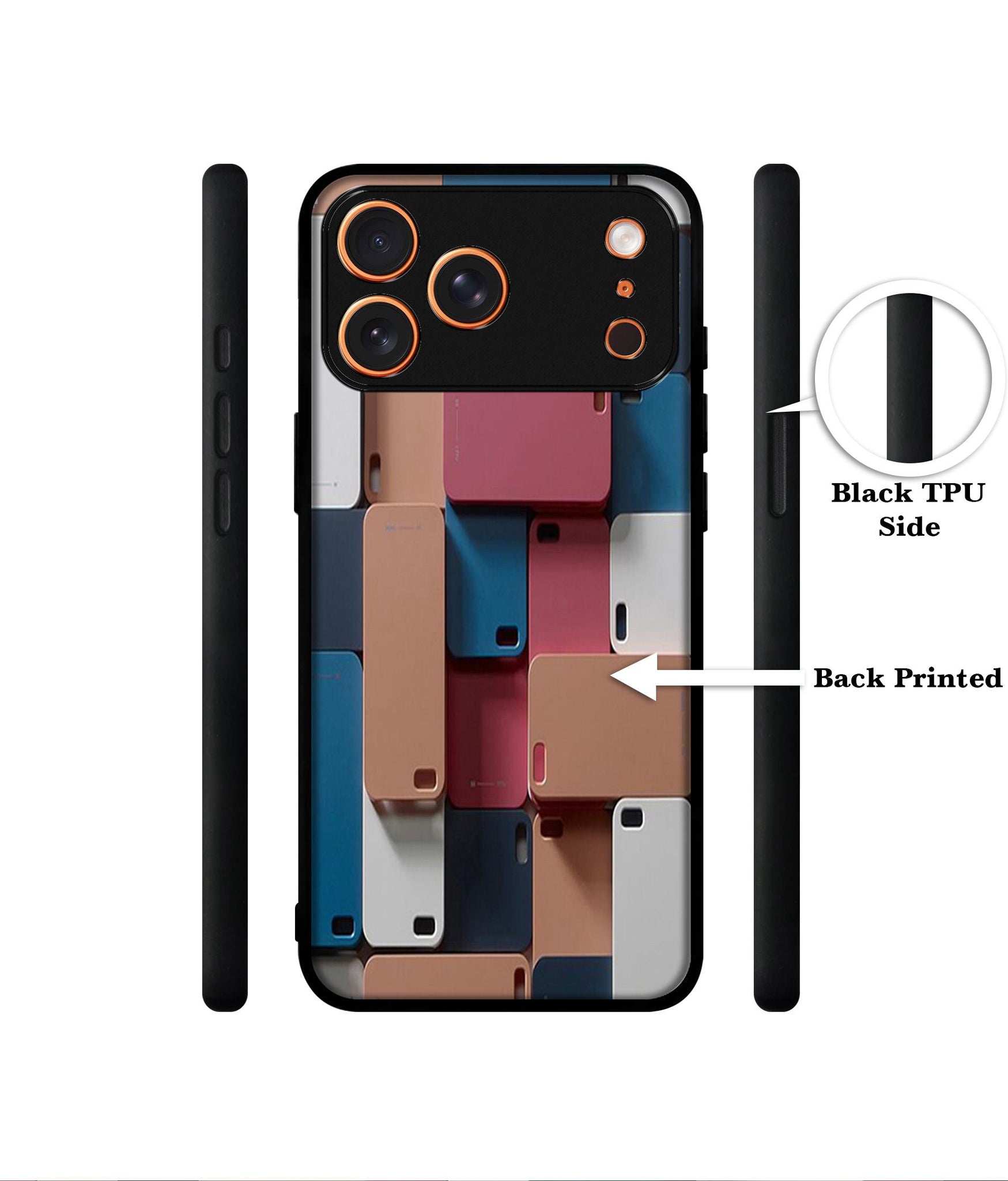 Mobile Cover Designer 2D Printed Back Case Cover for Apple iPhone 17 Pro