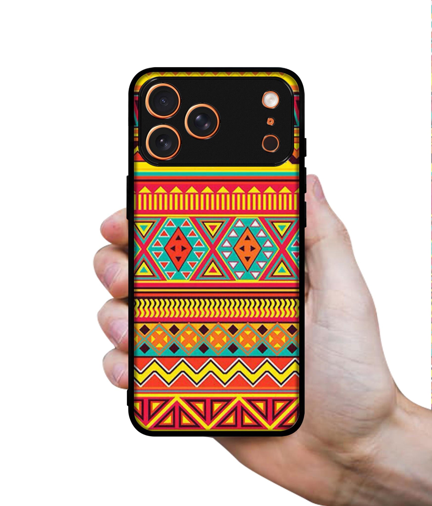 Artistic Rangoli Designer 2D Printed Back Case Cover for Apple iPhone 17 Pro