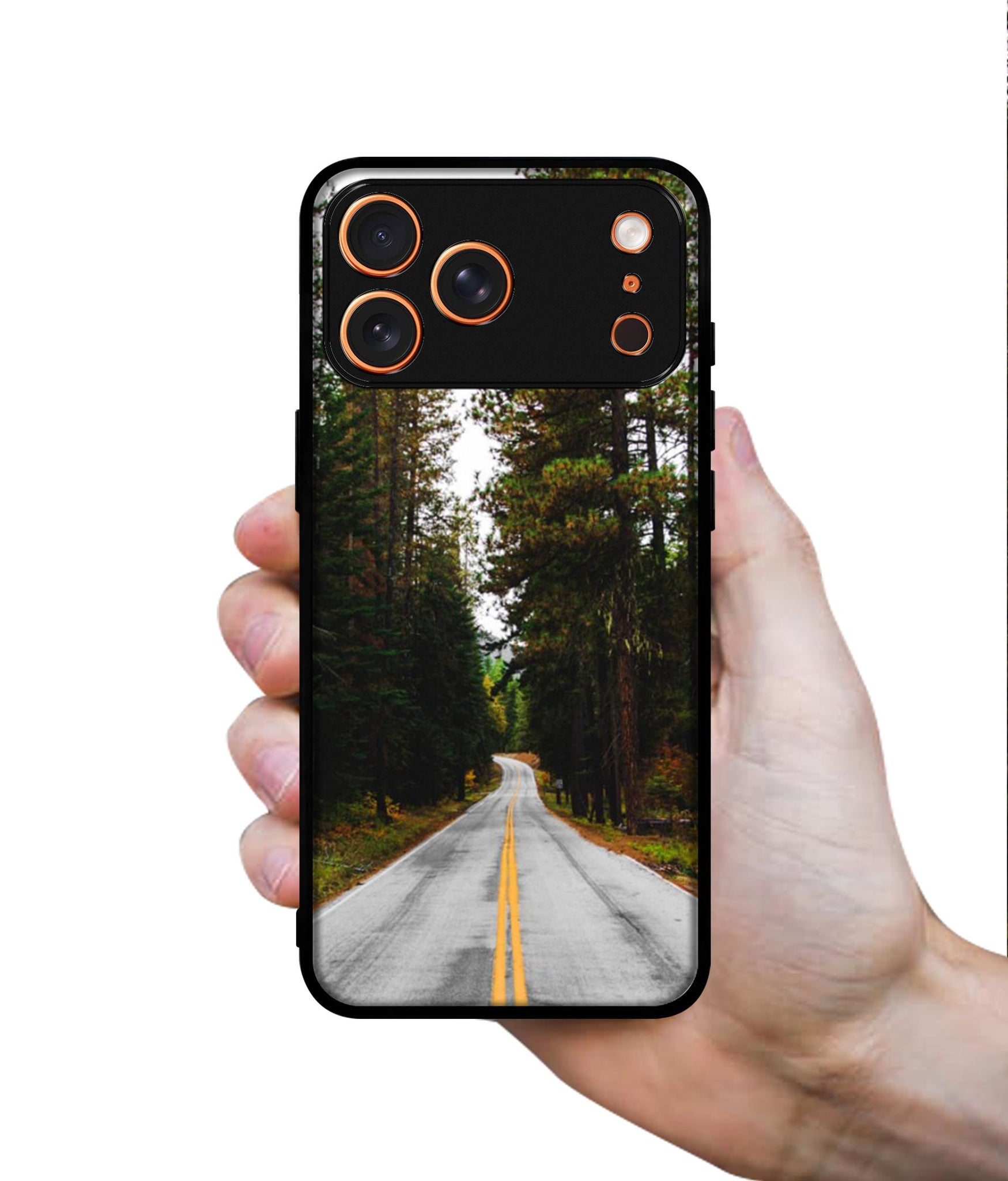 Road Photo Designer 2D Printed Back Case Cover for Apple iPhone 17 Pro Max