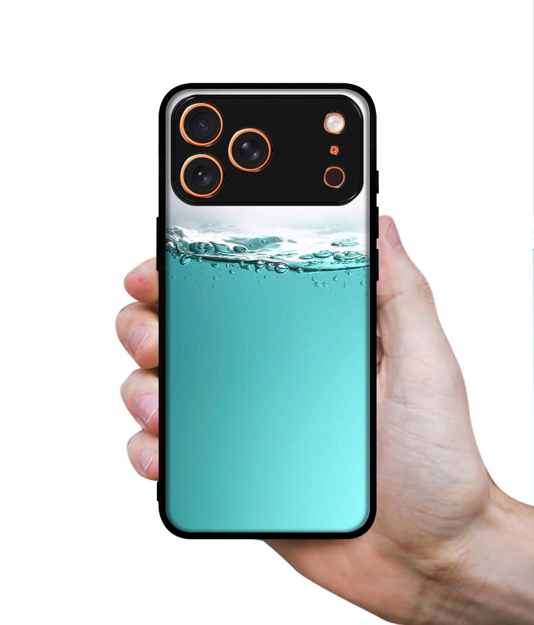 Half Fill Designer 2D Printed Back Case Cover for Apple iPhone 17 Pro Max