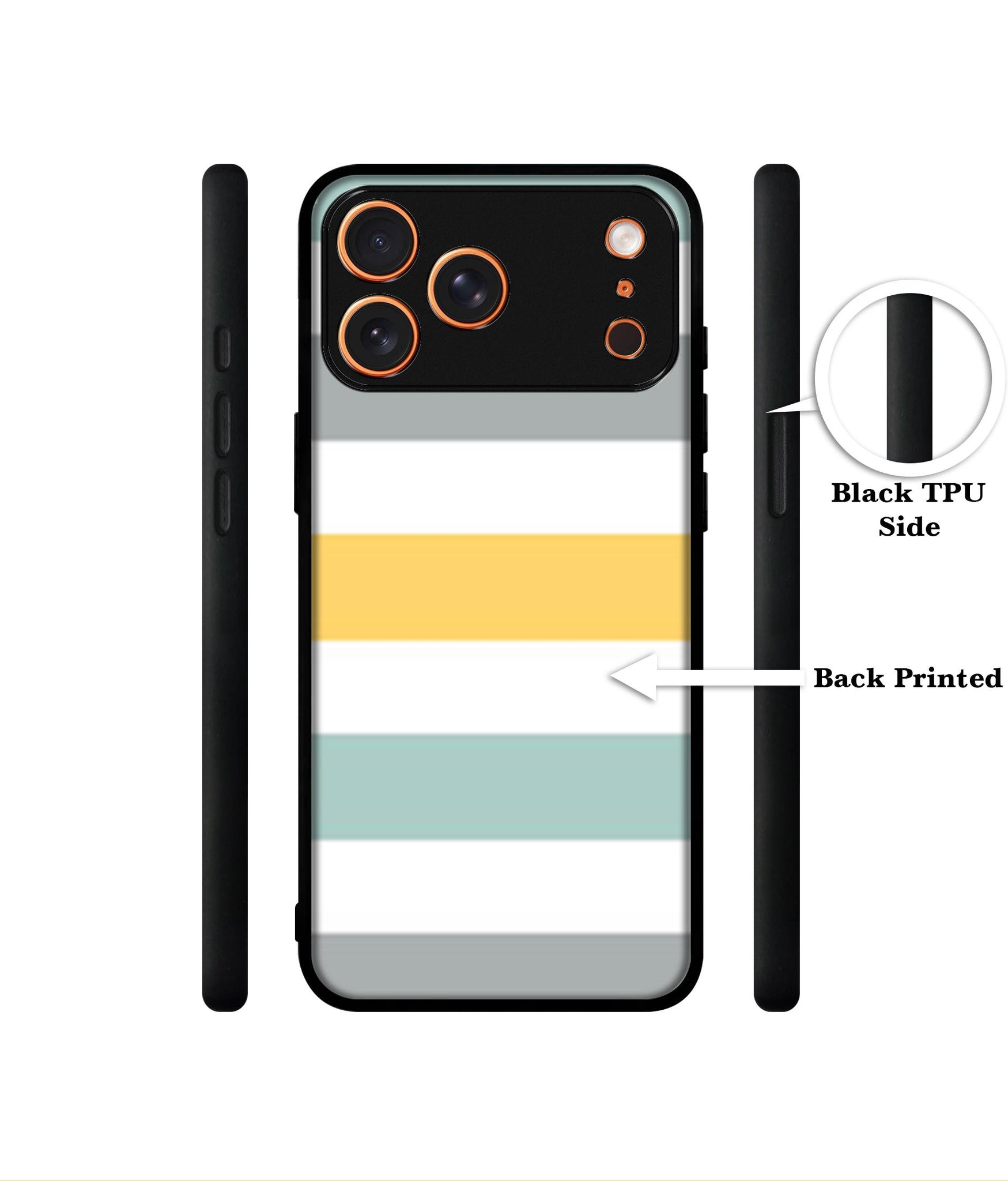 Line Texture Designer 2D Printed Back Case Cover for Apple iPhone 17 Pro Max