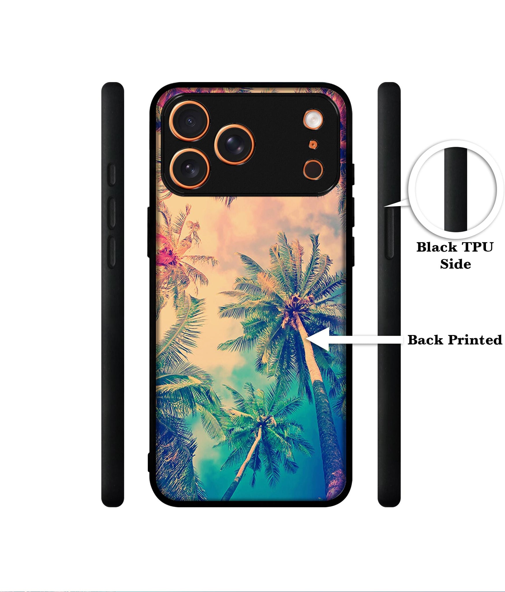 Trees Designer 2D Printed Back Case Cover for Apple iPhone 17 Pro Max