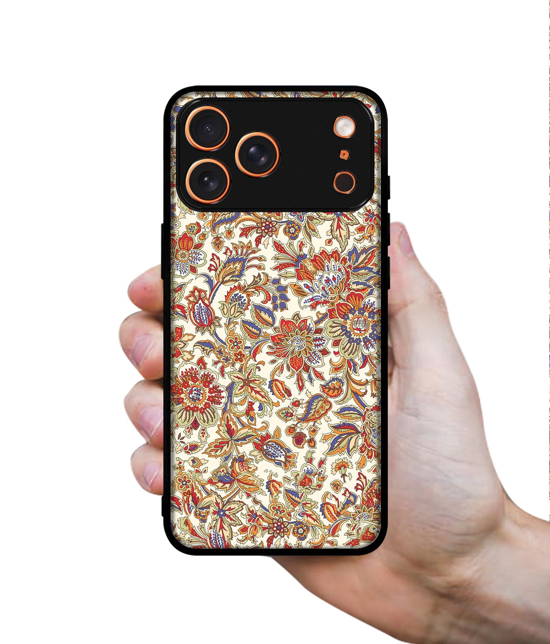 Floral Designer 2D Printed Back Case Cover for Apple iPhone 17 Pro Max