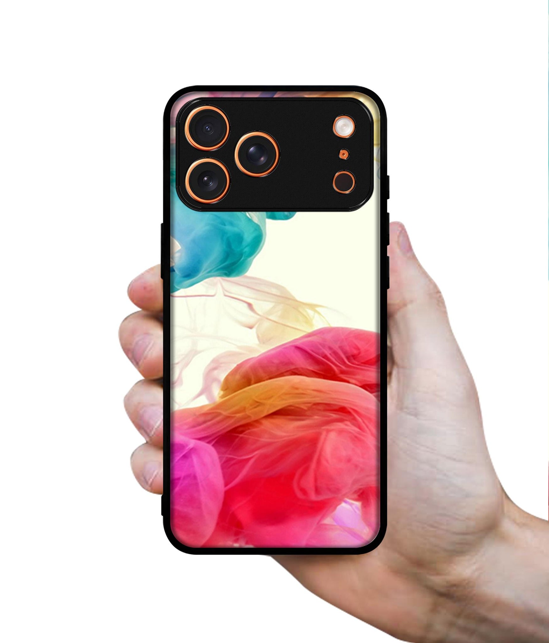 Colored Smoke Designer 2D Printed Back Case Cover for Apple iPhone 17 Pro Max