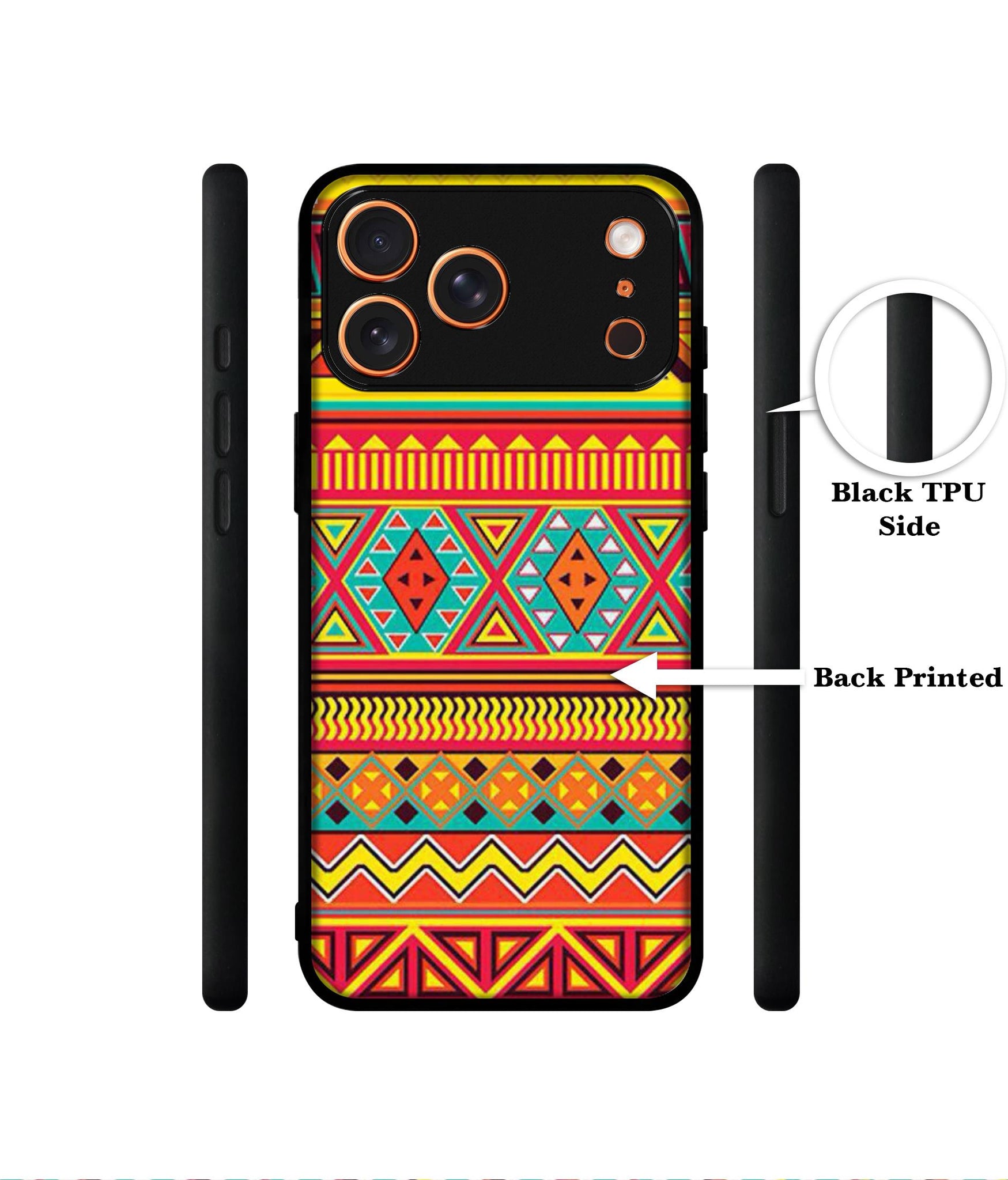 Artistic Rangoli Designer 2D Printed Back Case Cover for Apple iPhone 17 Pro Max