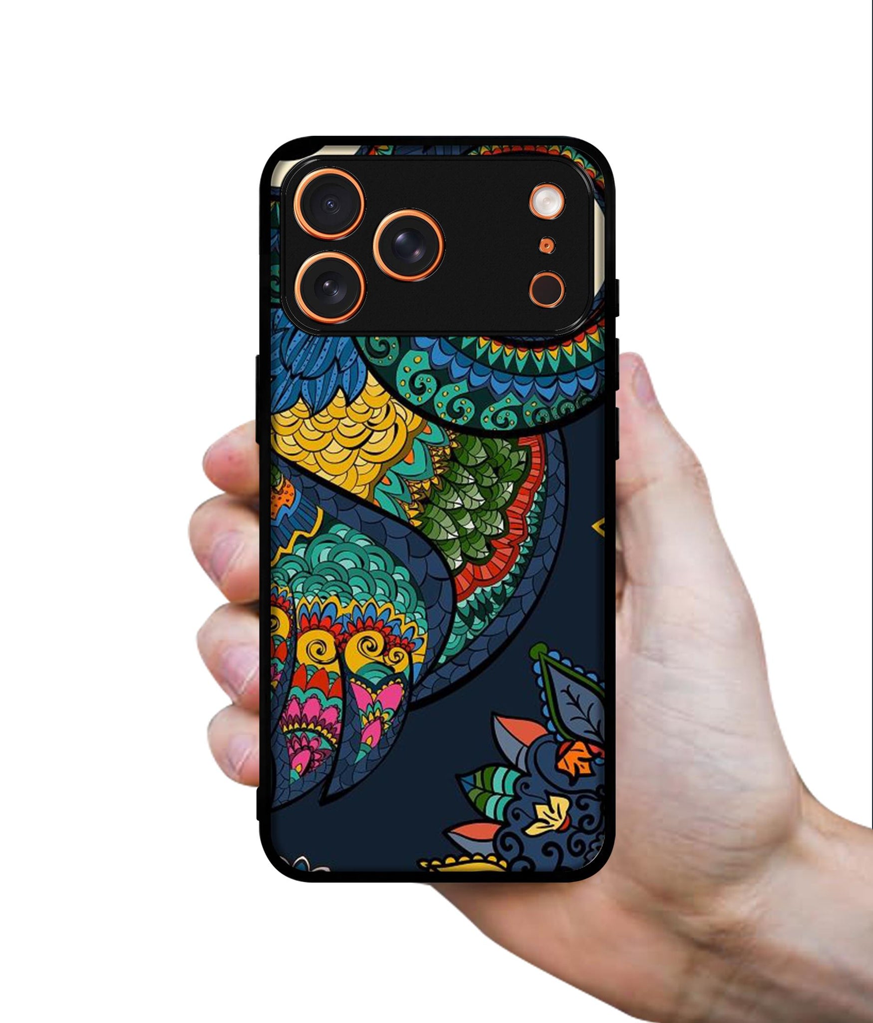 Owl Illustration Designer 2D Printed Back Case Cover for Apple iPhone 17 Pro Max