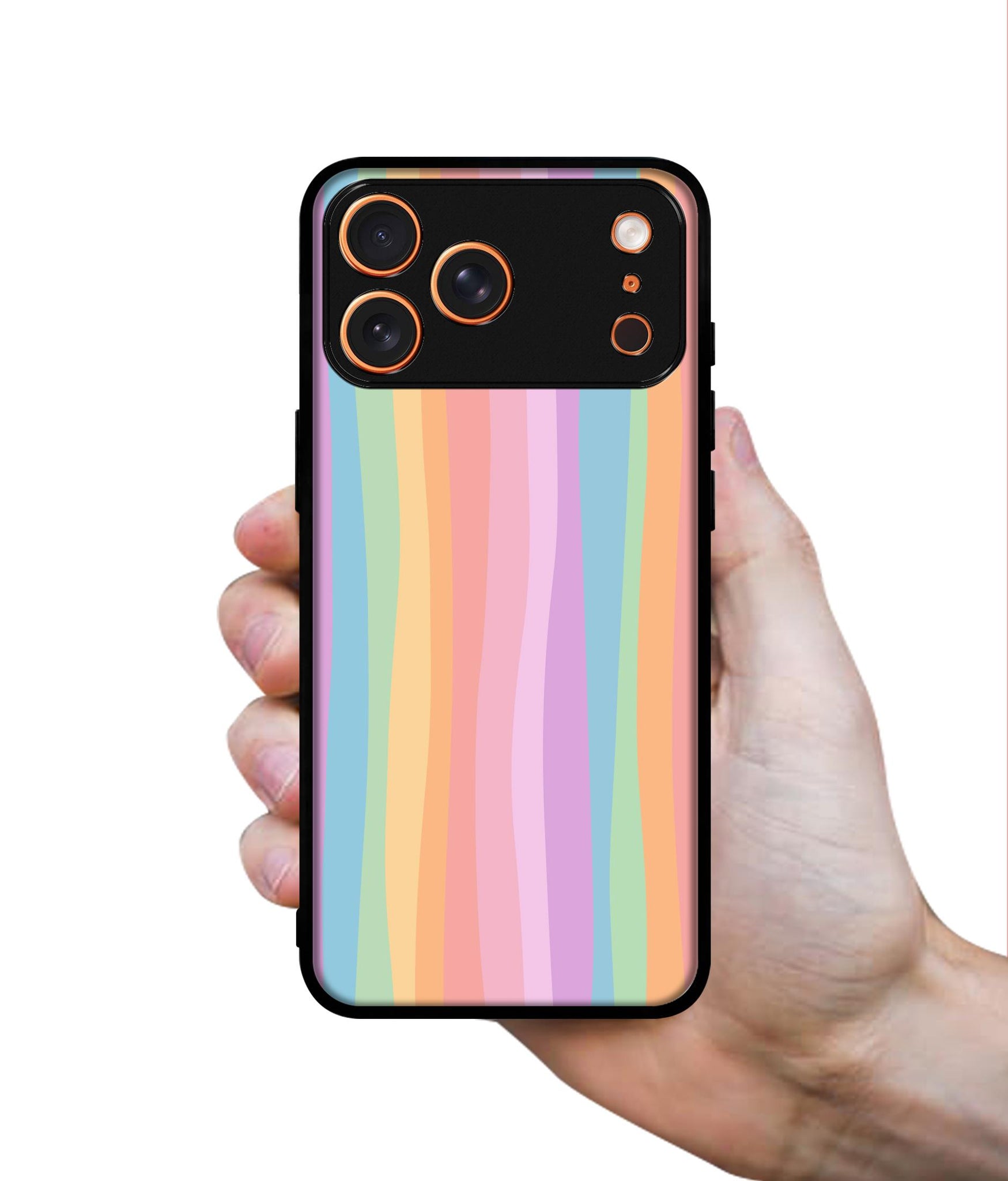 Cool Rainbow Designer 2D Printed Back Case Cover for Apple iPhone 17 Pro Max