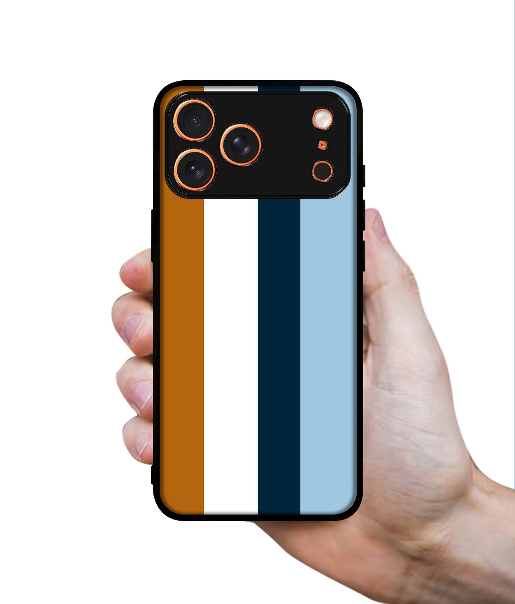 Color Stripes Designer 2D Printed Back Case Cover for Apple iPhone 17 Pro Max