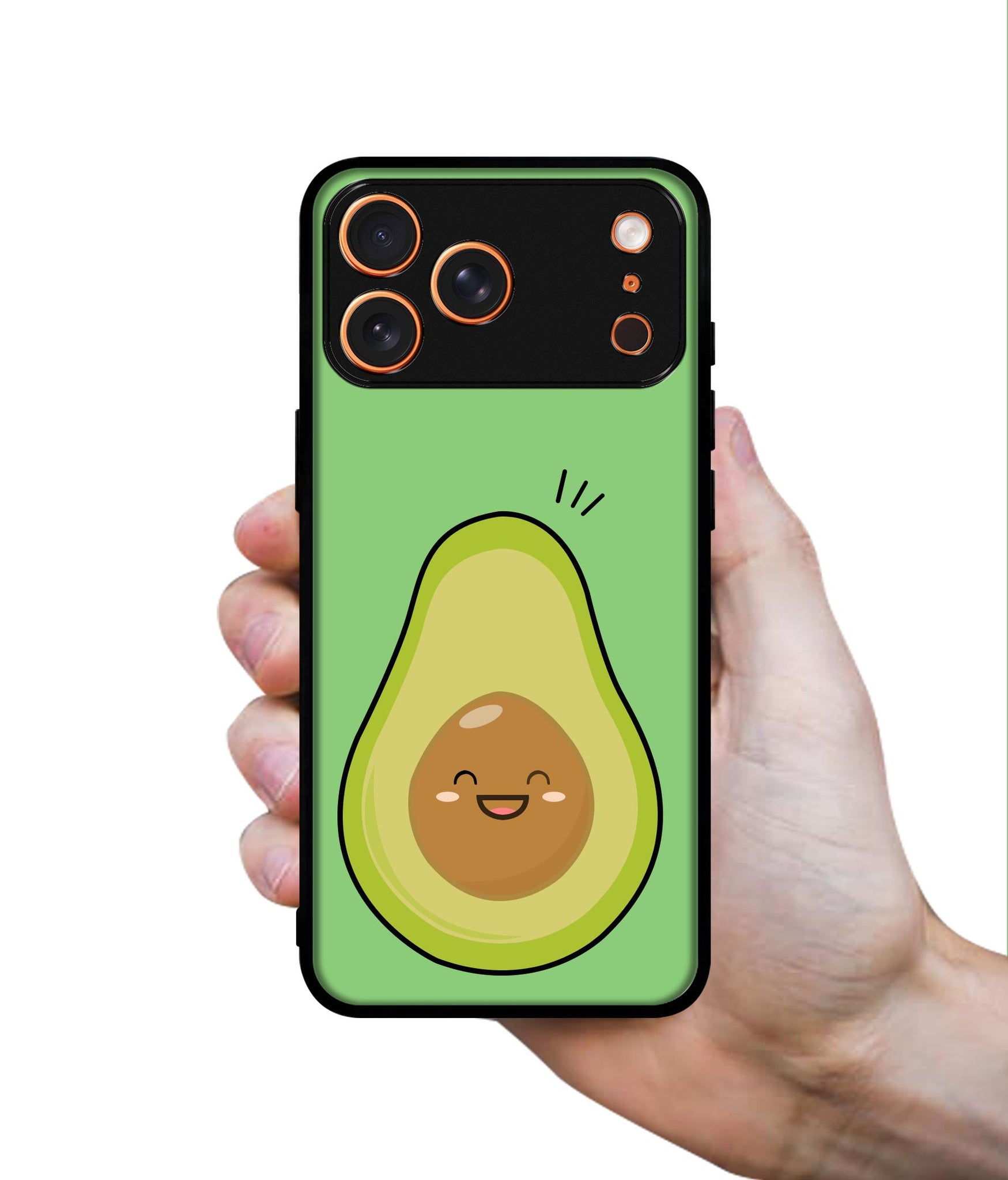 Avocados Designer 2D Printed Back Case Cover for Apple iPhone 17 Pro Max