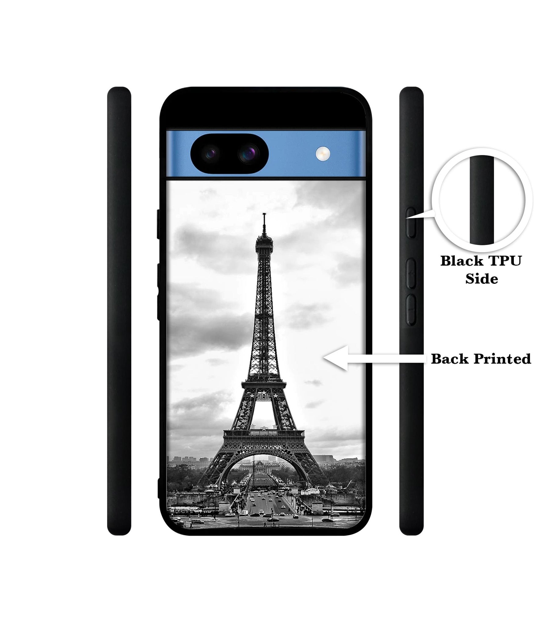 Eiffel Tower Designer 2D Printed Back Case Cover for Google Pixel 8a 5G