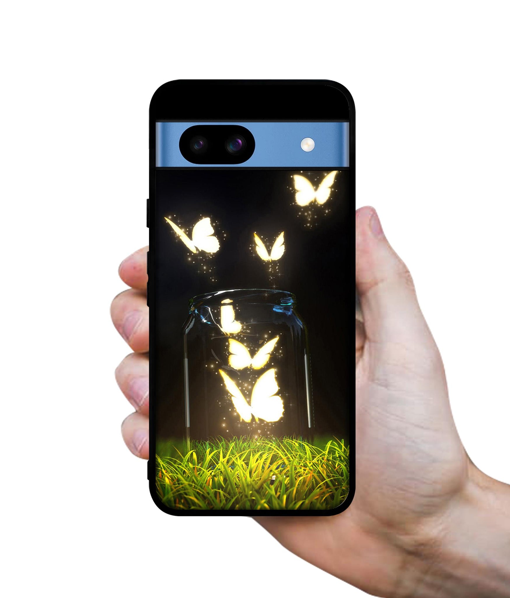 Butterfly Designer 2D Printed Back Case Cover for Google Pixel 8a 5G