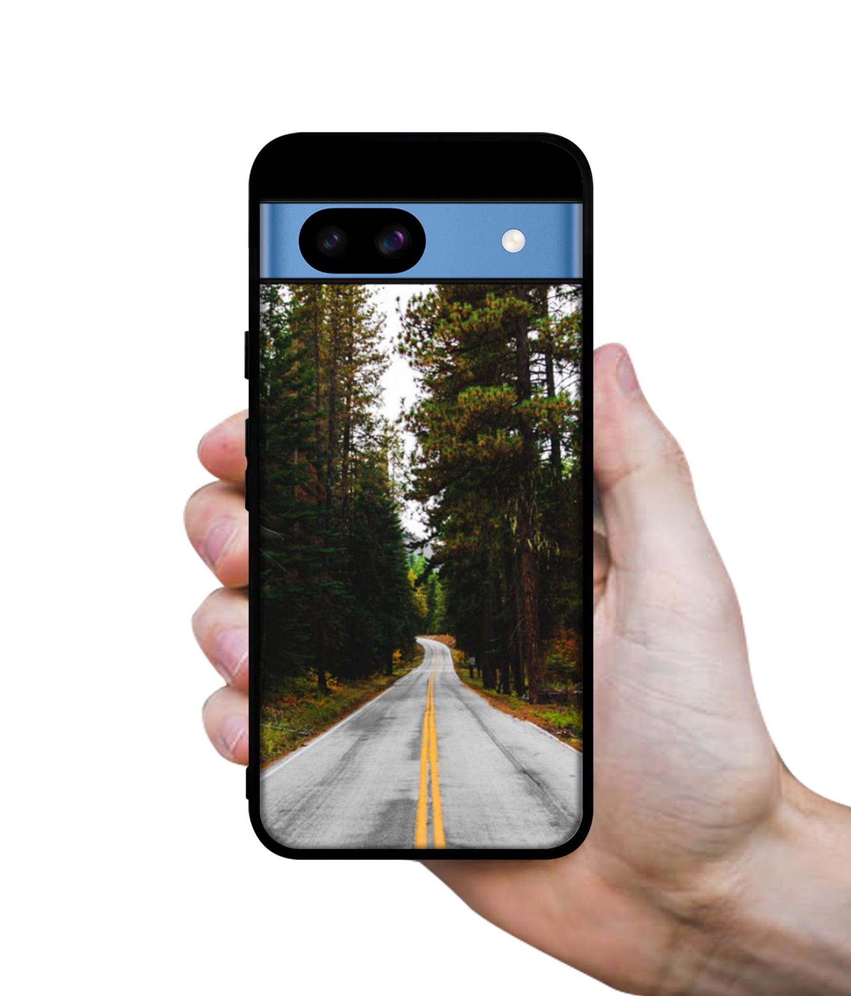 Road Photo Designer 2D Printed Back Case Cover for Google Pixel 8a 5G