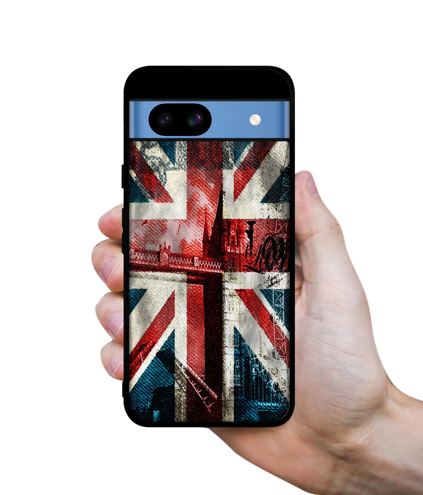 London Flag wallpaper Designer 2D Printed Back Case Cover for Google Pixel 8a 5G