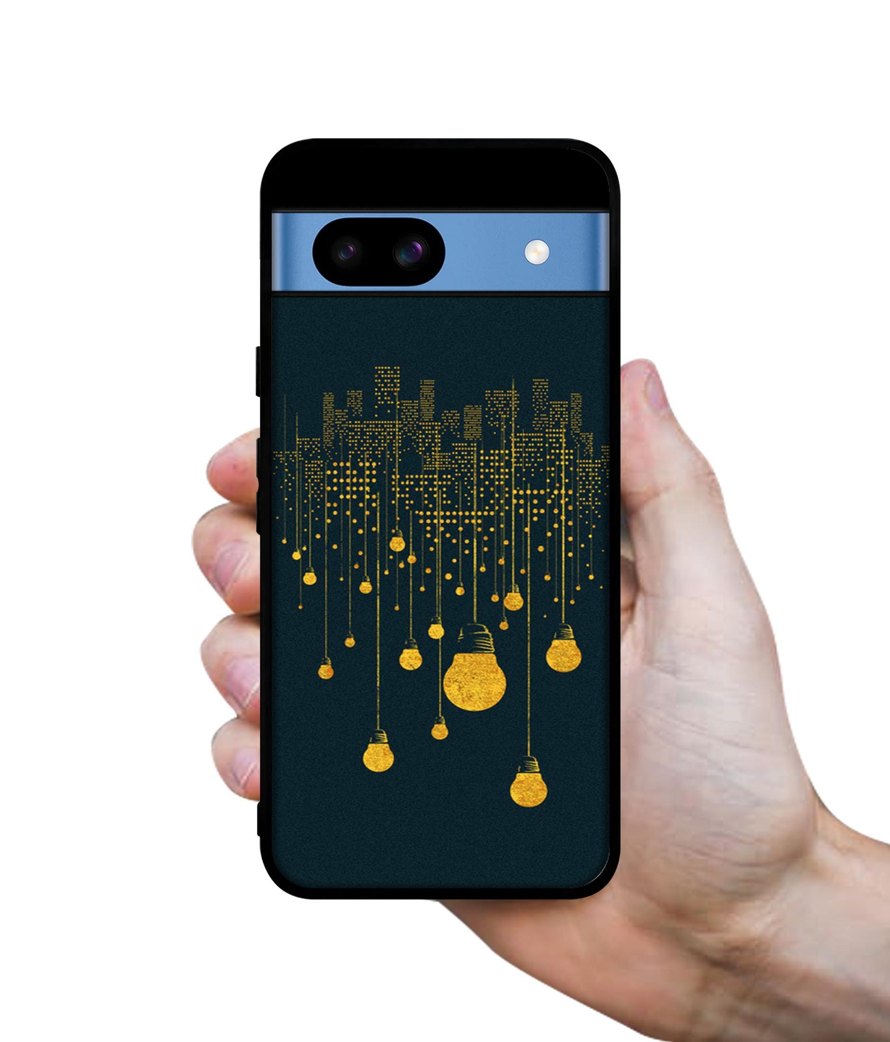 City Light Pattern Designer 2D Printed Back Case Cover for Google Pixel 8a 5G