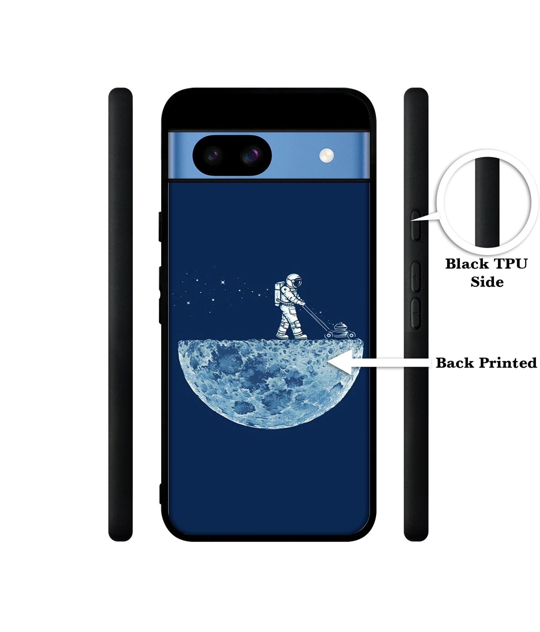 Moon Walk Designer 2D Printed Back Case Cover for Google Pixel 8a 5G