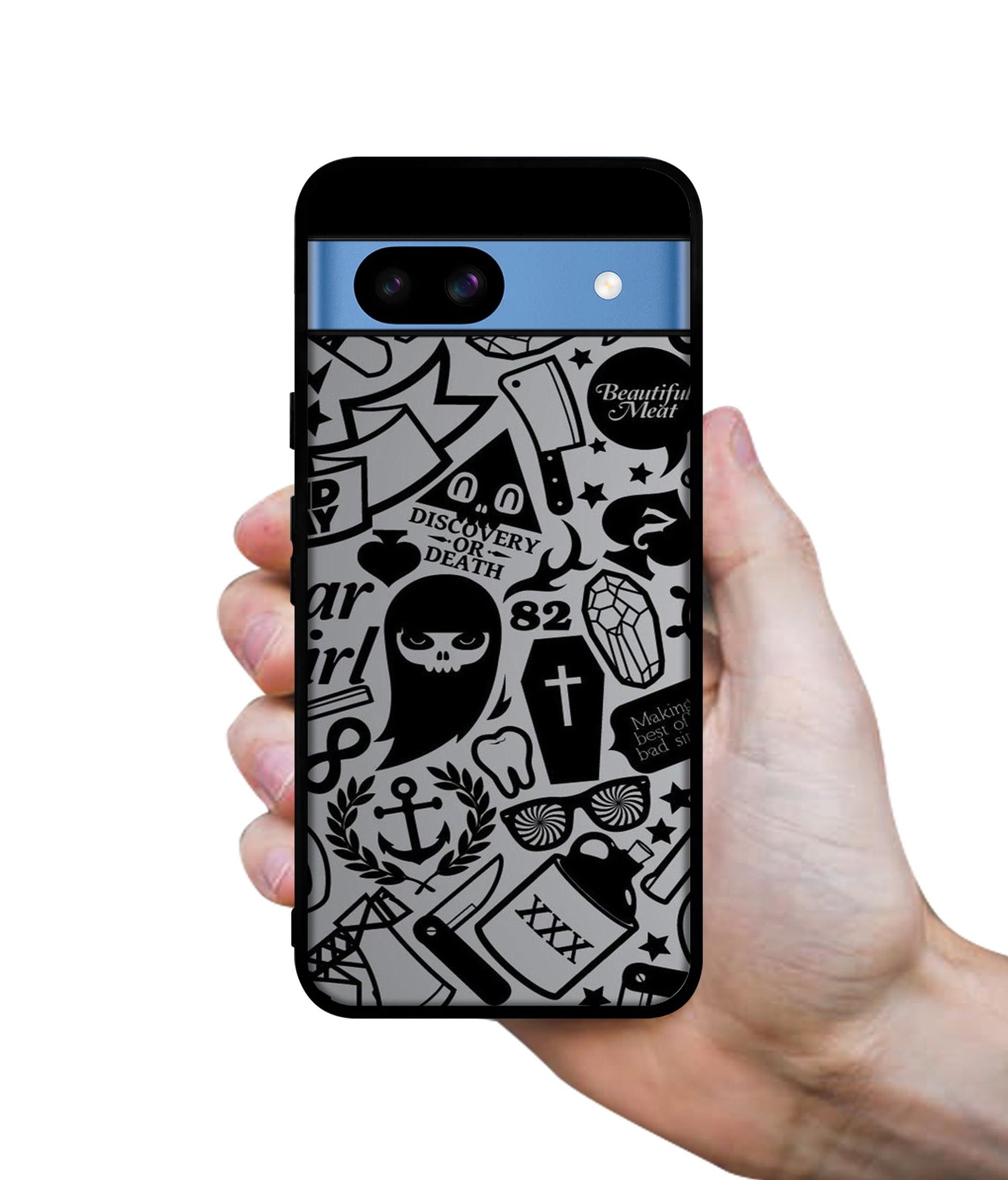 Discover Or Death Designer 2D Printed Back Case Cover for Google Pixel 8a 5G