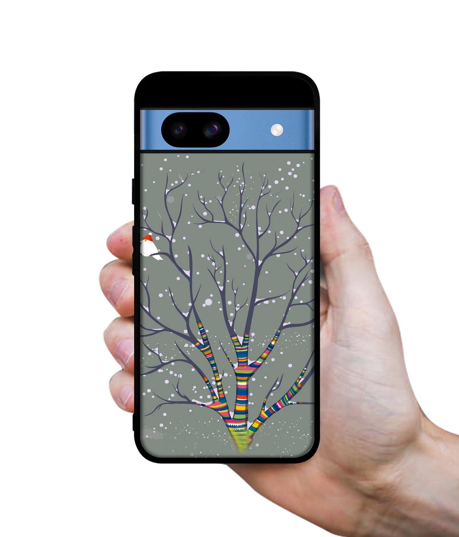 Winter Pattern Print Designer 2D Printed Back Case Cover for Google Pixel 8a 5G