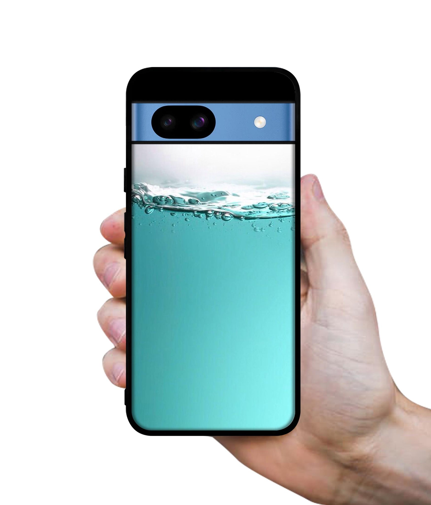 Half Fill Designer 2D Printed Back Case Cover for Google Pixel 8a 5G